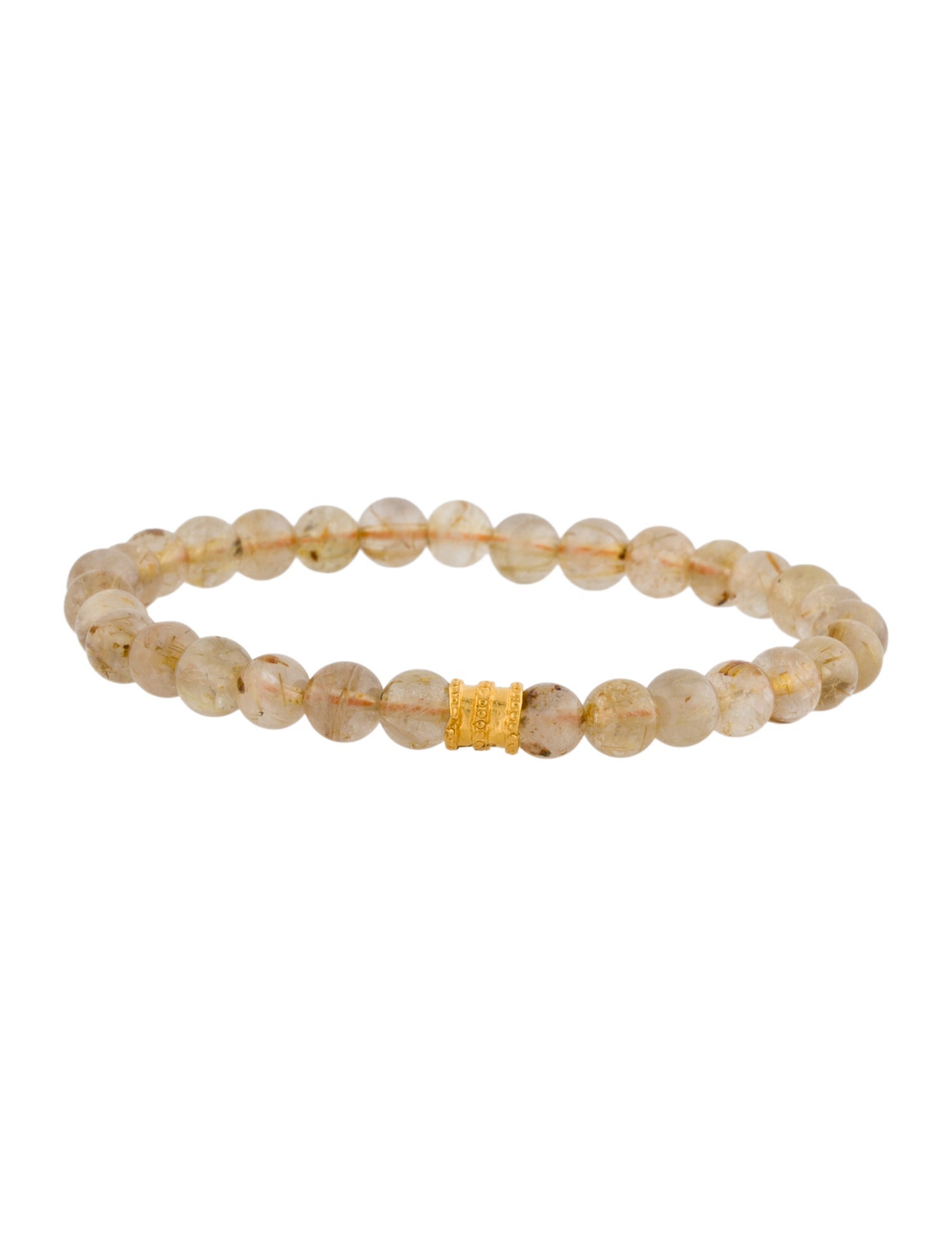 Bracelet 24k Citrine Bead