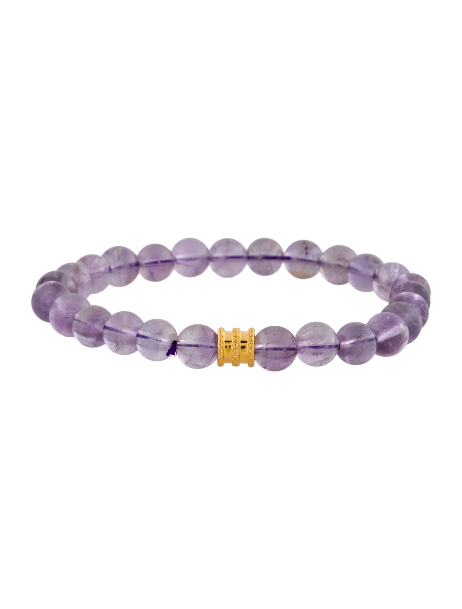 Bracelet 24k Amethyst Bead