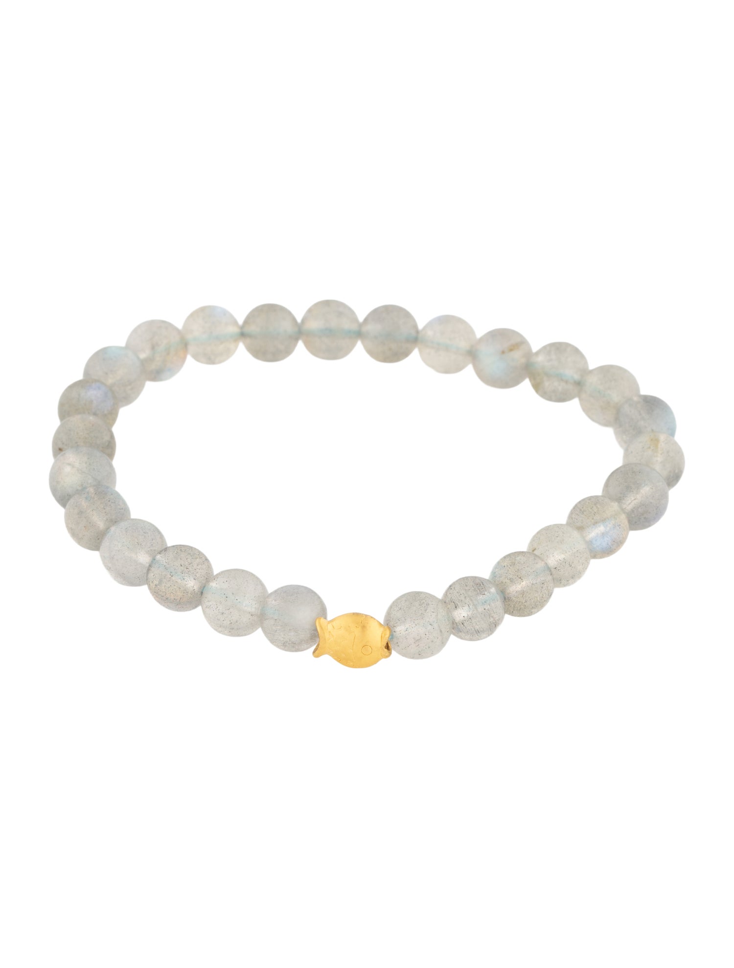 Bracelet 24K Labradorite Bead