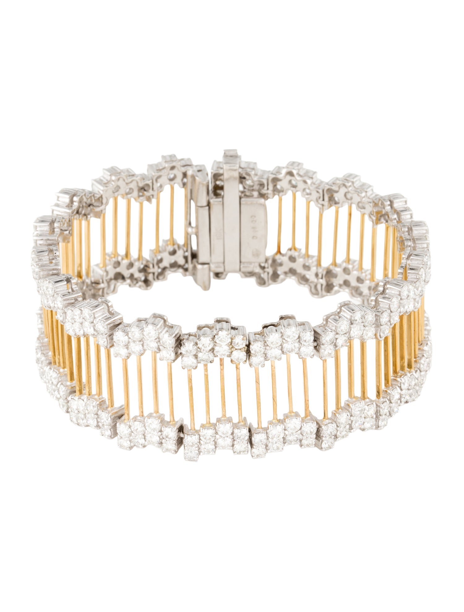 Bracelet 18K 13.00ct Diamond Link