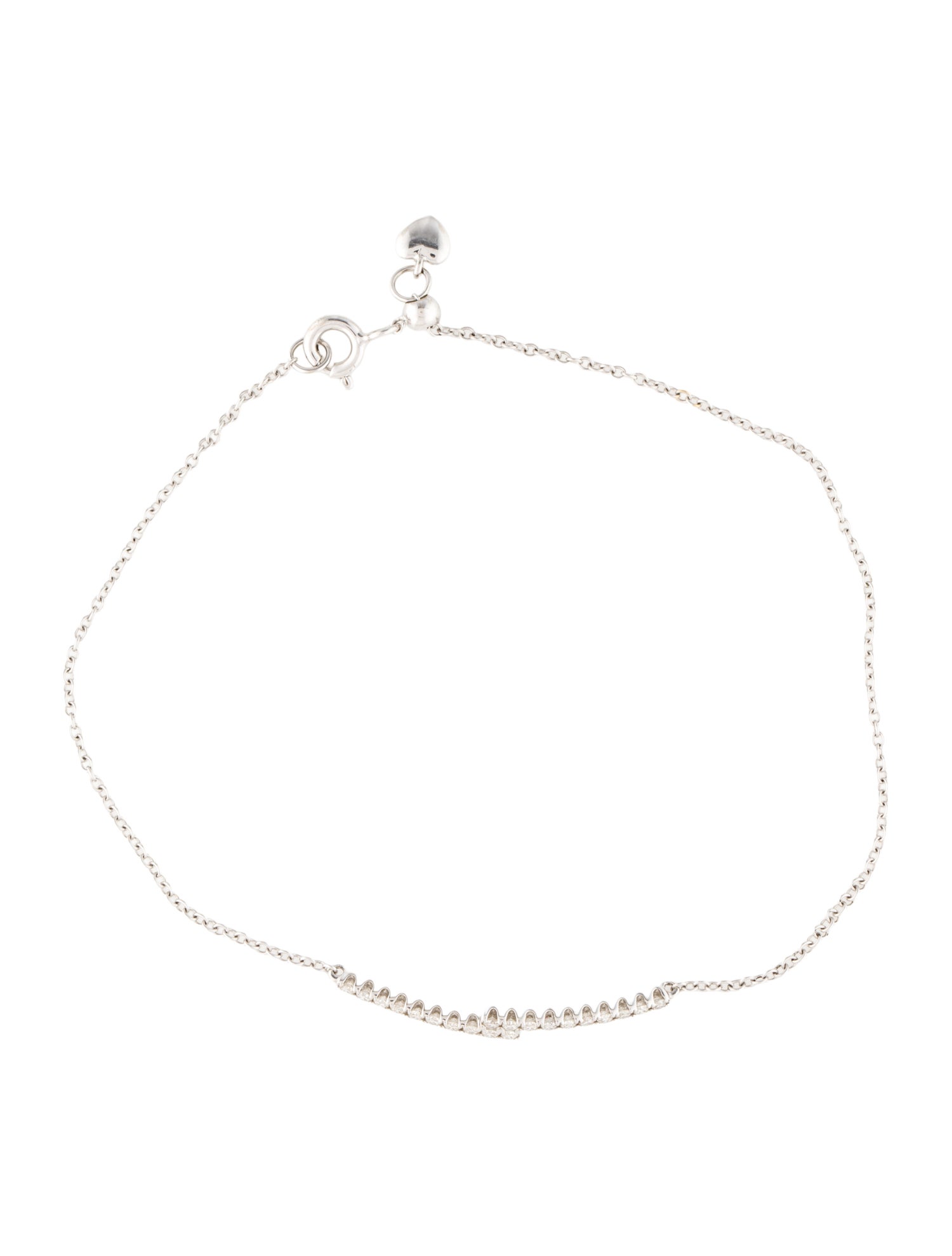 Bracelet 14K Diamond Station