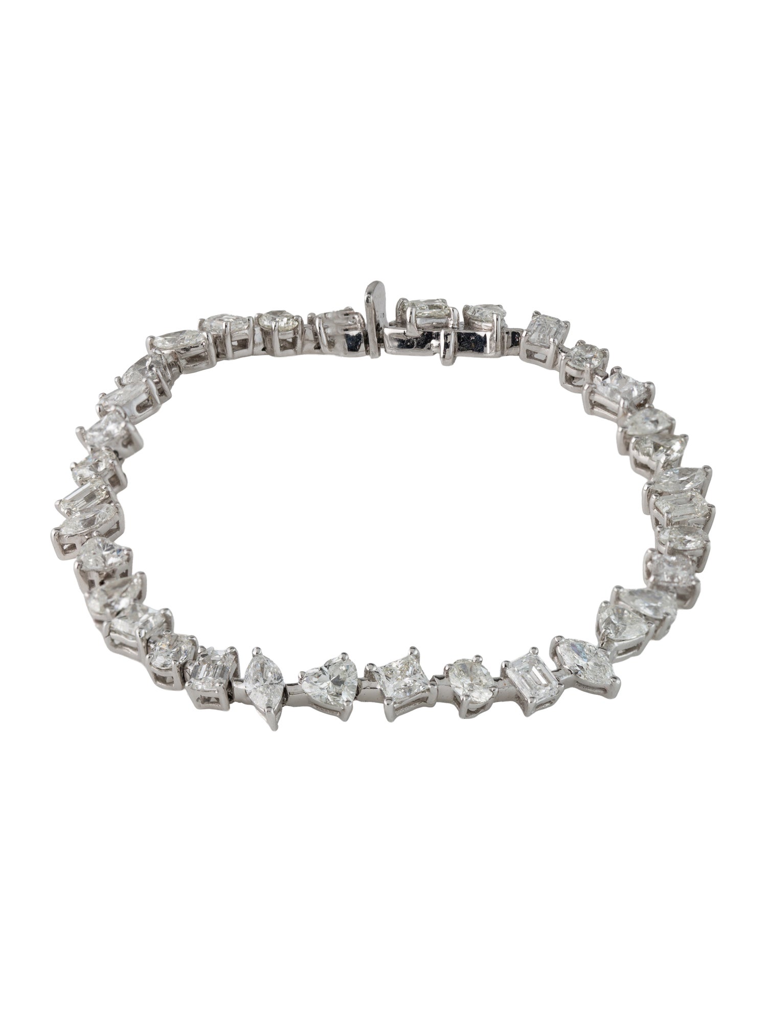 Bracelet 14K 5.62ctw Diamond Link