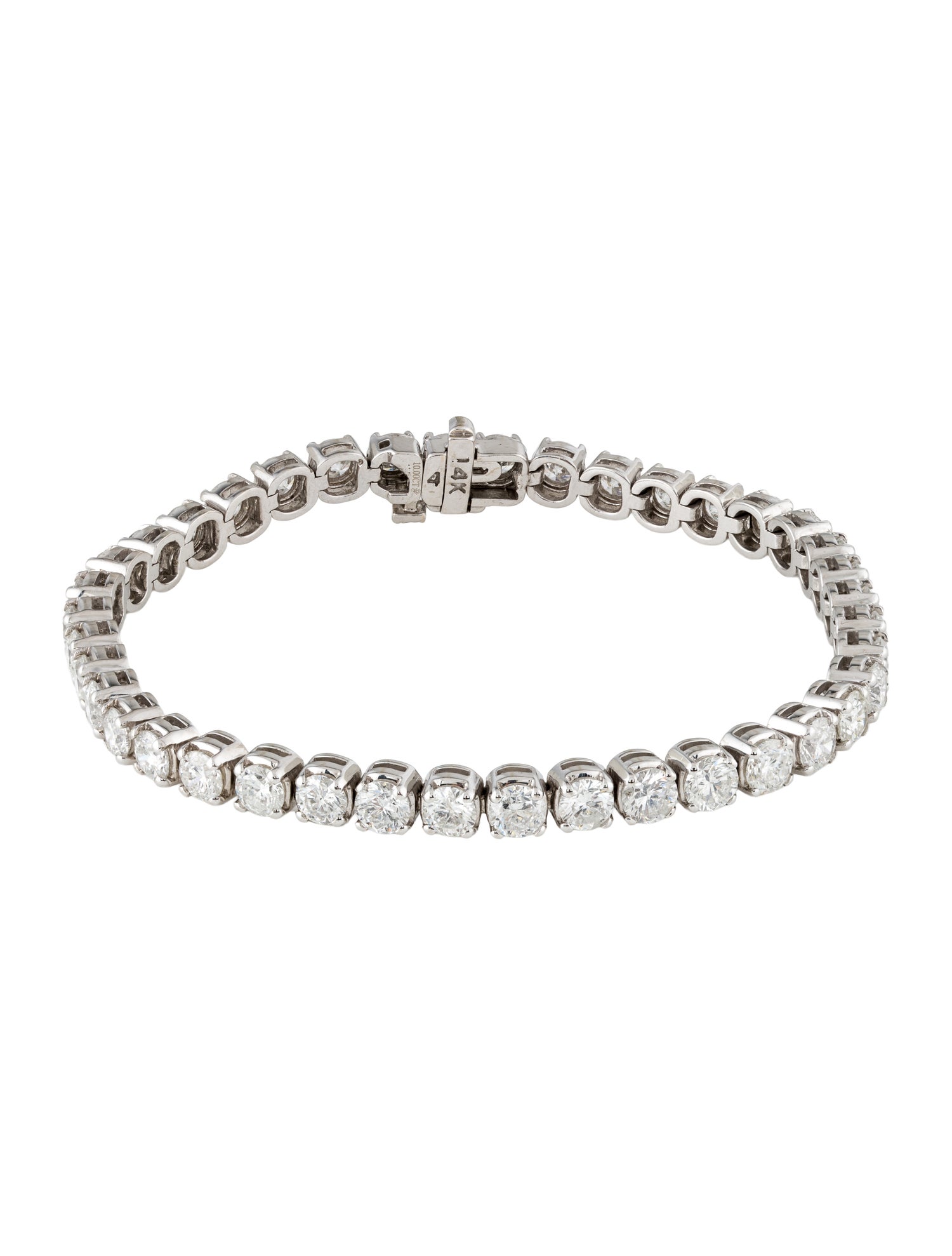 Bracelet 14K 10.00ctw Diamond Tennis
