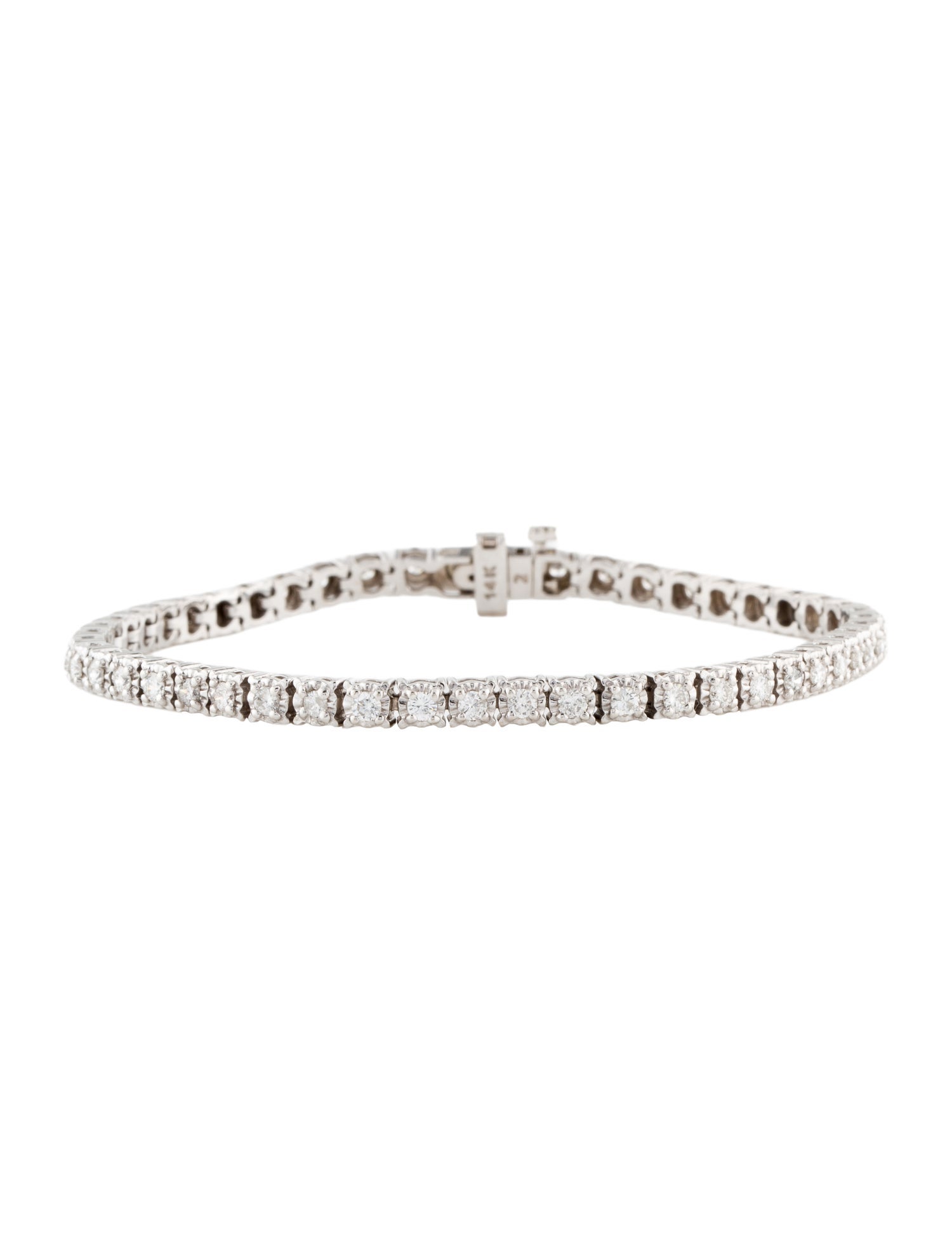 Bracelet 14K 1.95ctw Diamond Tennis