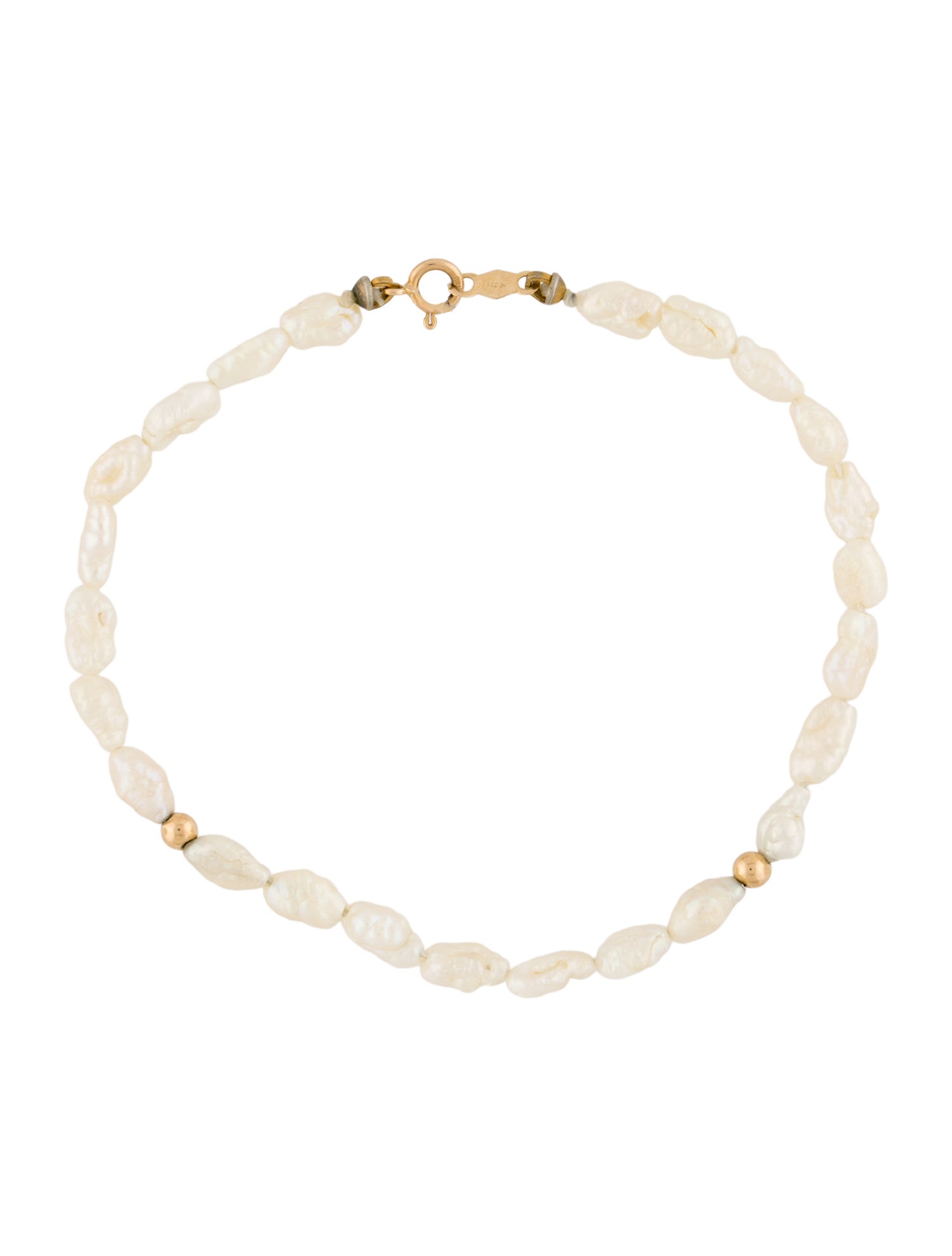 Bracelet 14K Pearl Strand