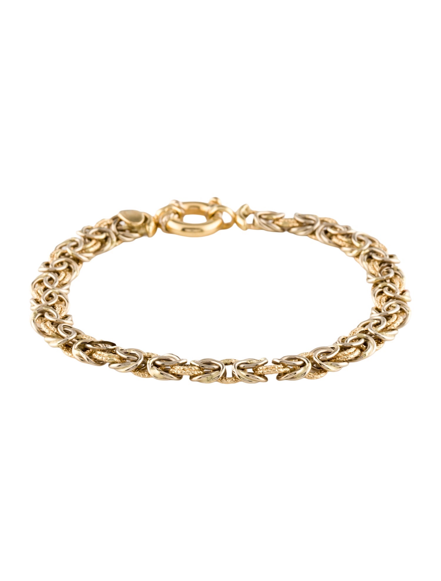 Bracelet 18K Two-Tone Link
