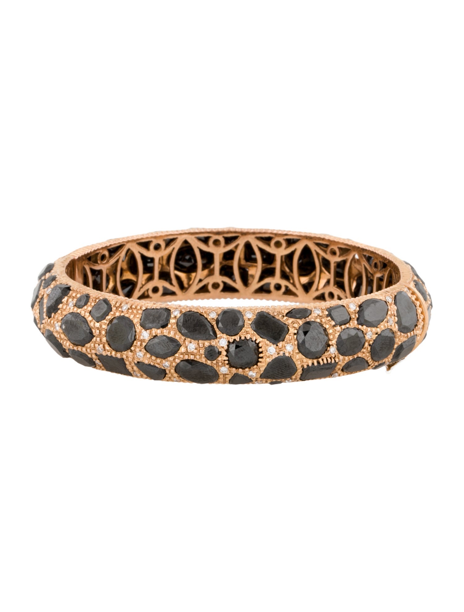 Bracelet 18K Diamond Cluster Bangle
