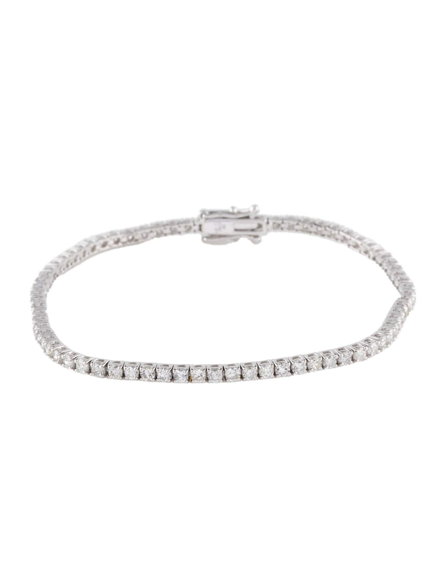 Bracelet 14K 2.98ctw Diamond Tennis