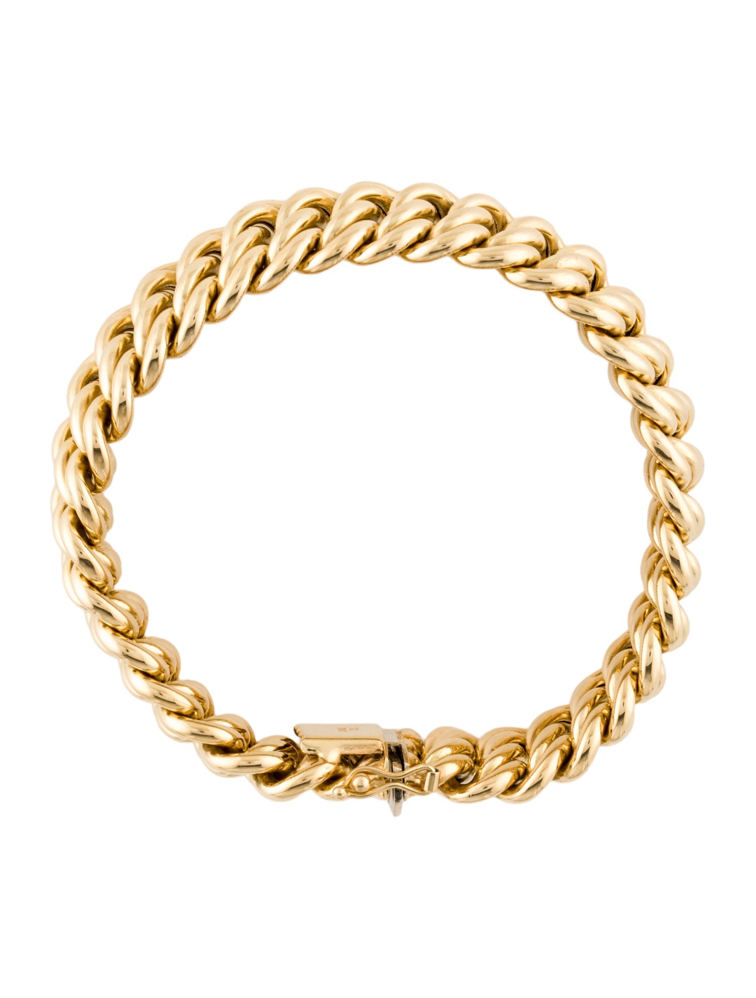 18K Link Bracelet