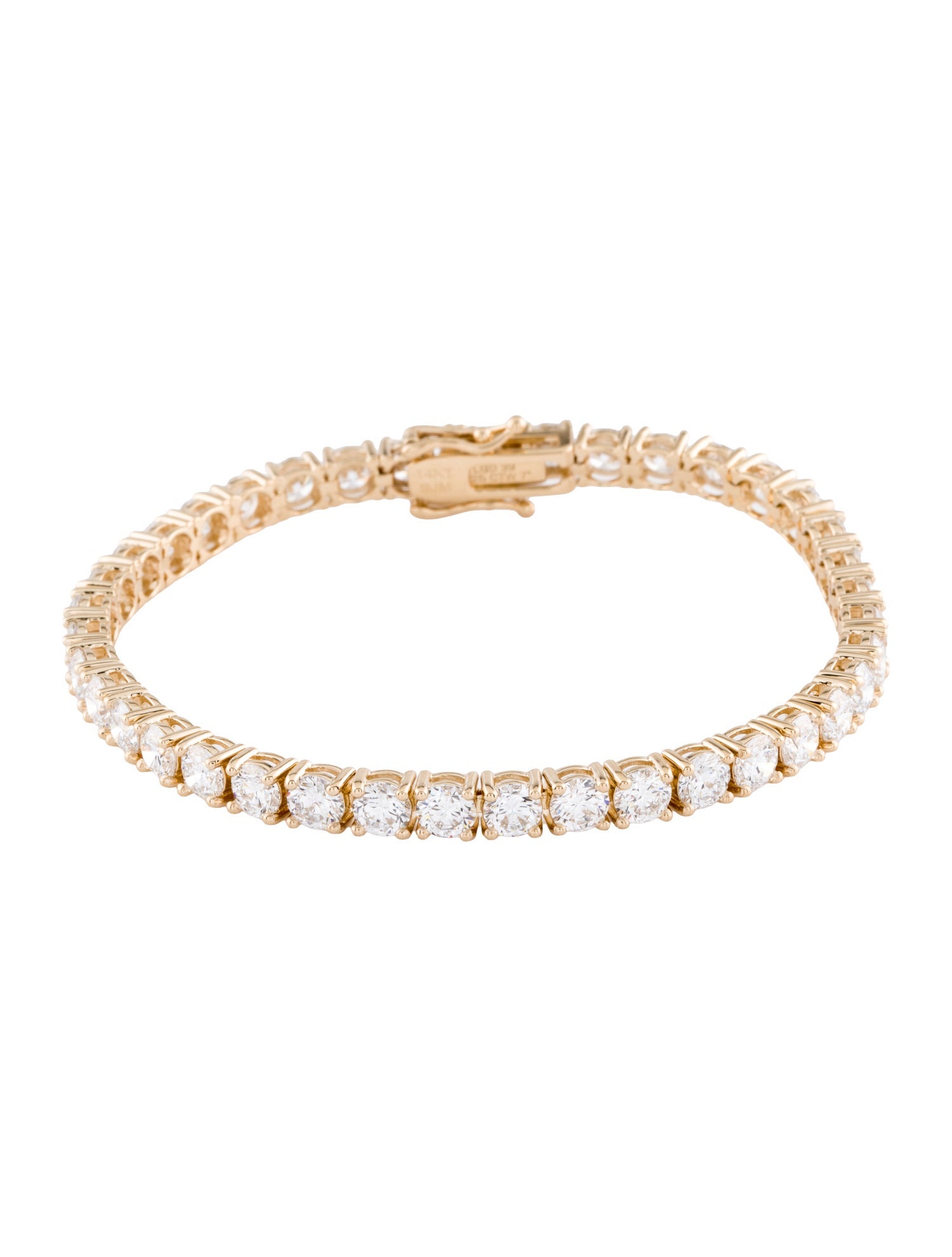 Bracelet 14K 12.25ctw Lab-Grown Diamond Tennis