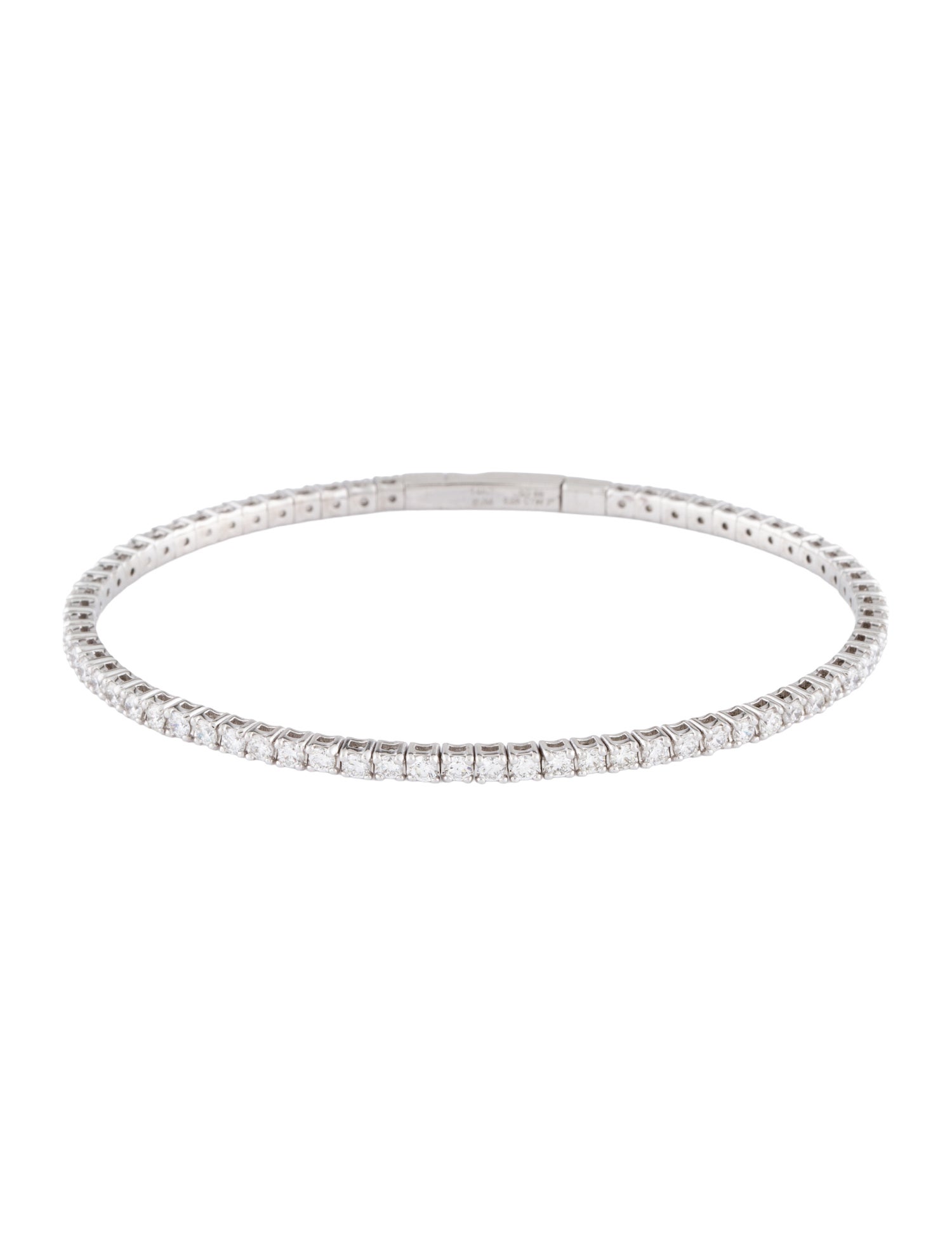 Bracelet 14K 2.25ctw Lab-Grown Diamond Flex Eternity Bangle