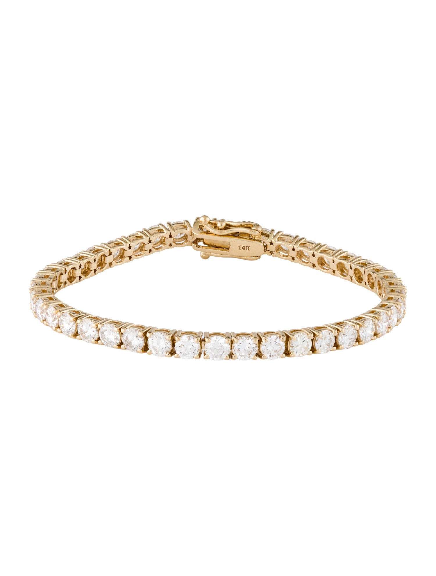 Bracelet 14K 7.50ctw Diamond Tennis