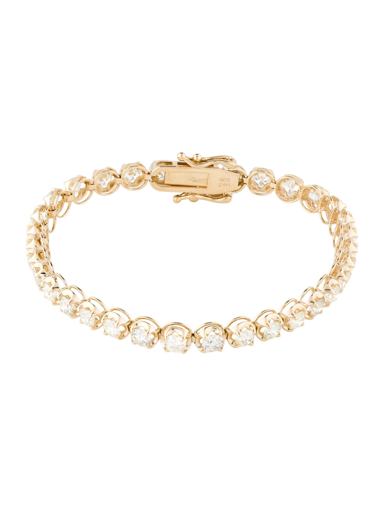 Bracelet 14K 7.00ctw Diamond Tennis