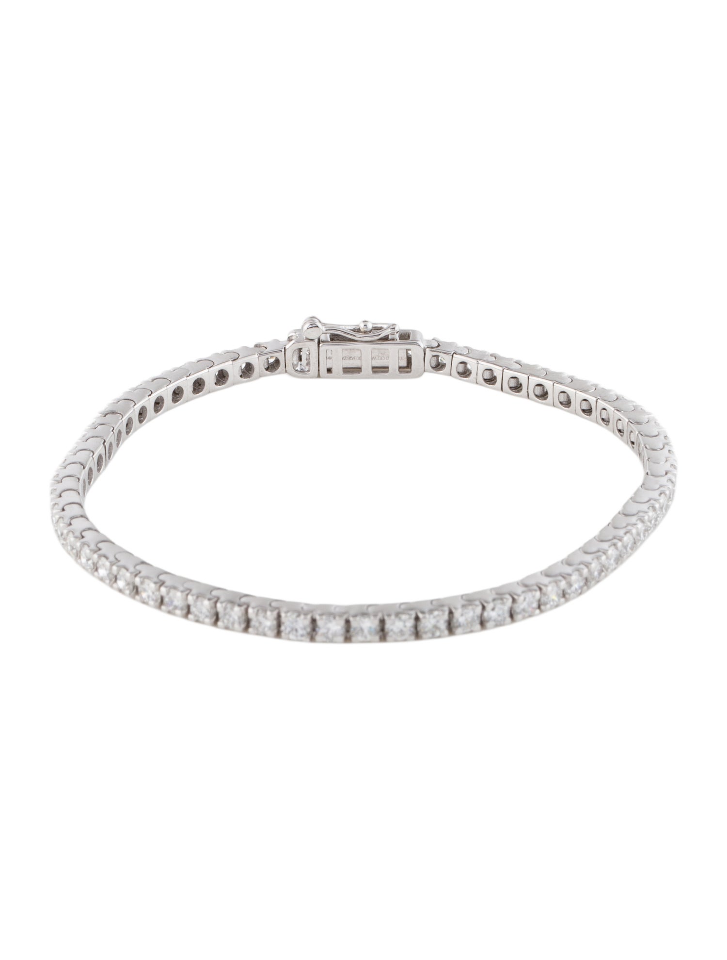 Bracelet 14K 2.95ctw Lab-Grown Diamond Tennis