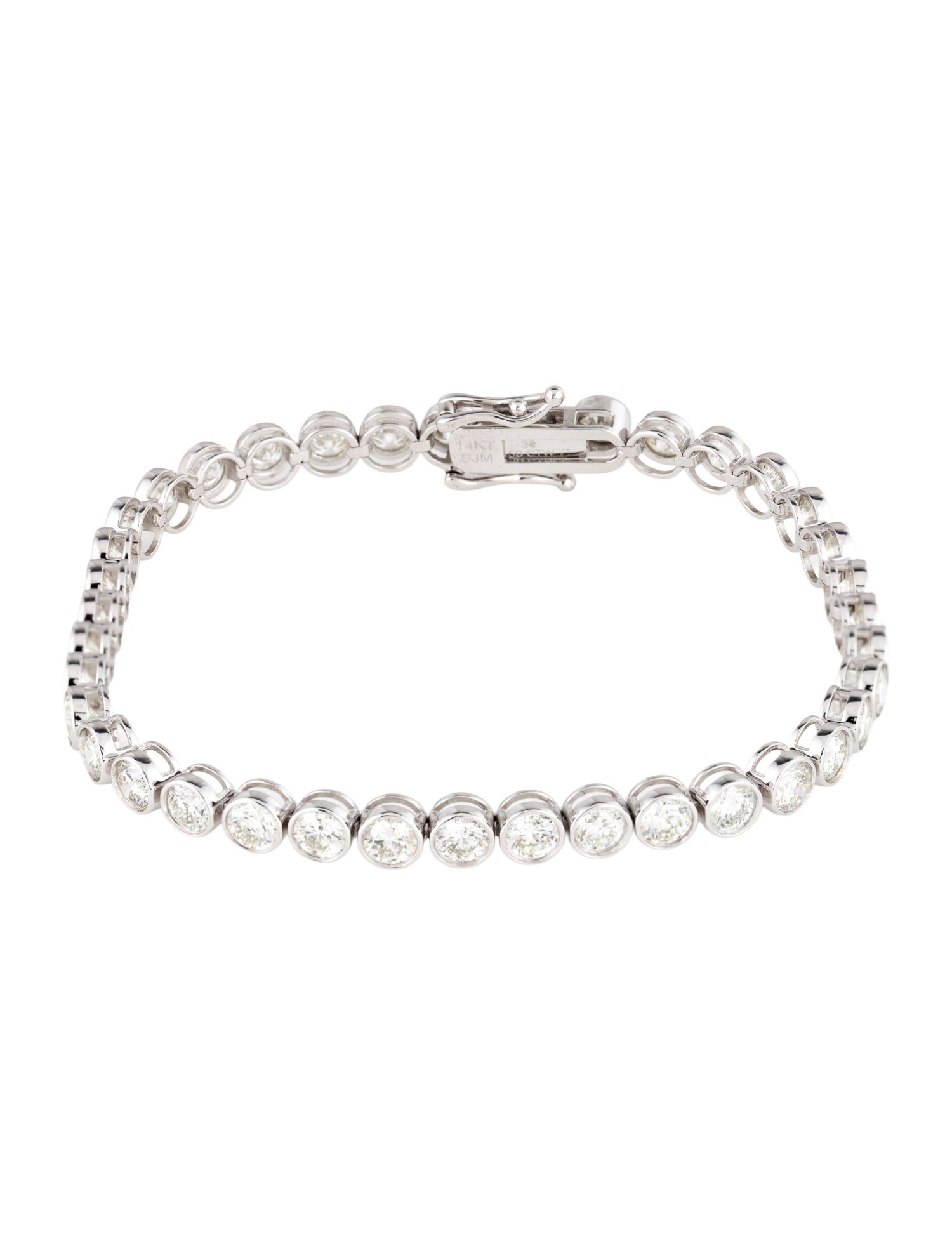 Bracelet 14K 7.50ctw Diamond Tennis