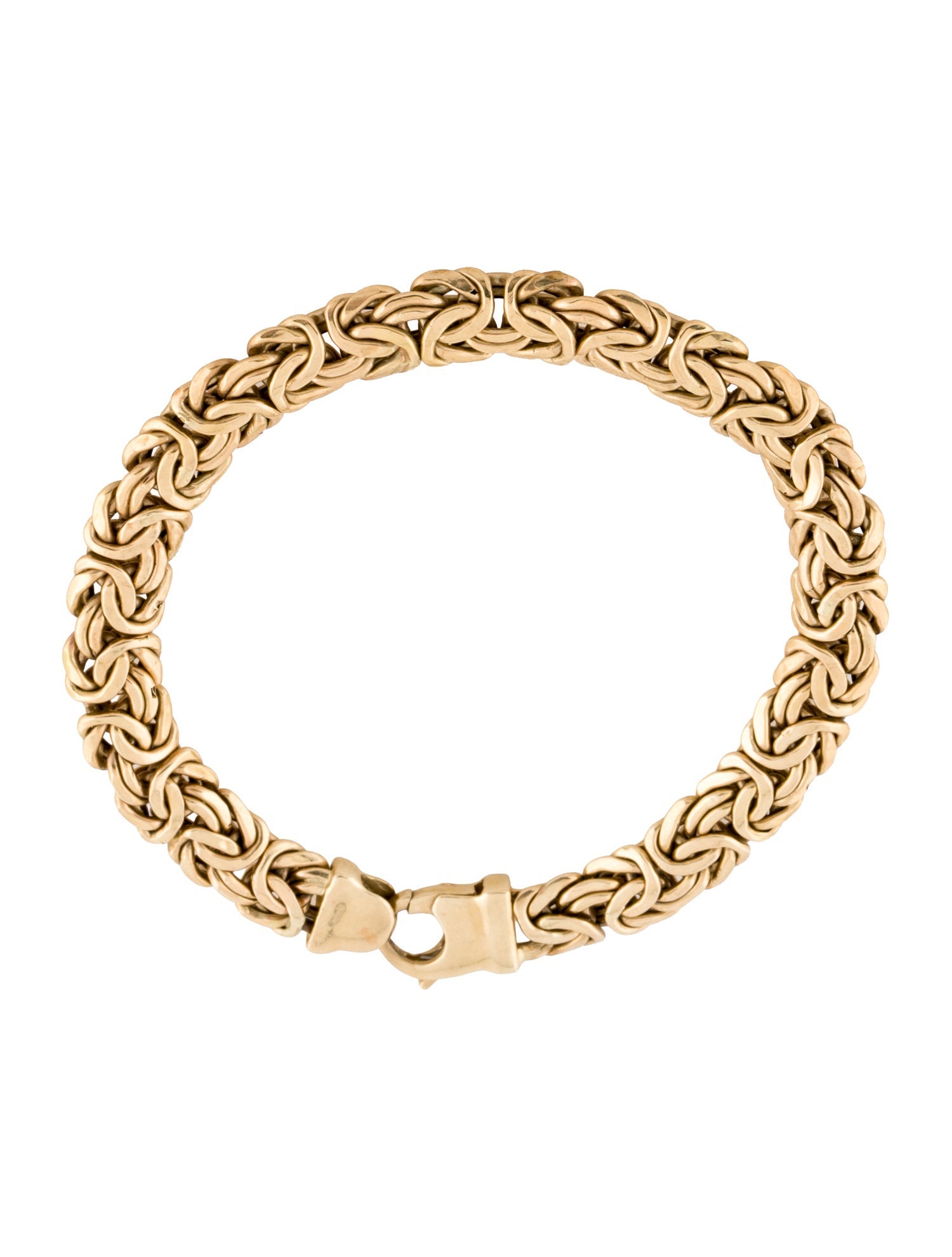 Bracelet 14K Byzantine Link