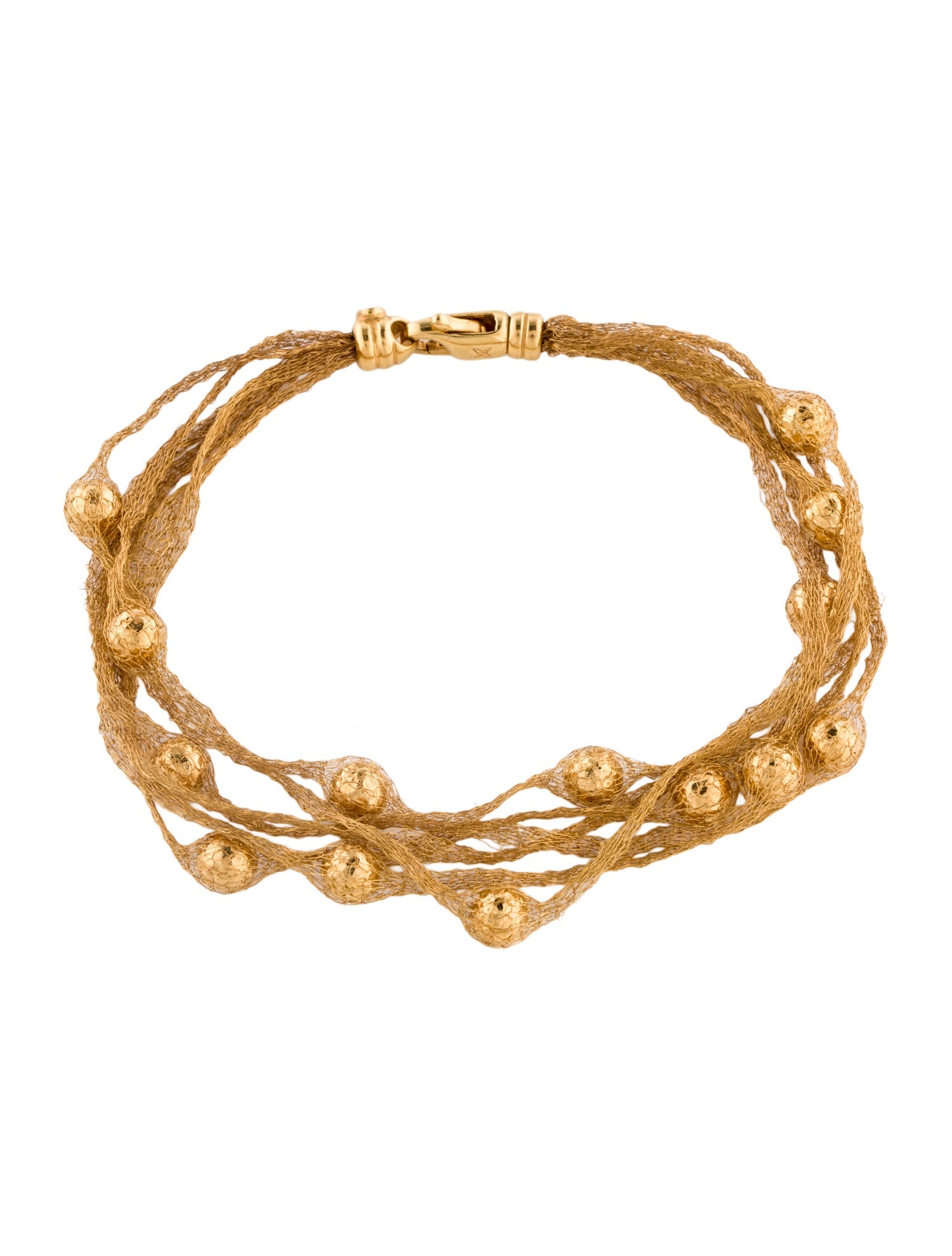 Bracelet 14K Multistrand Mesh