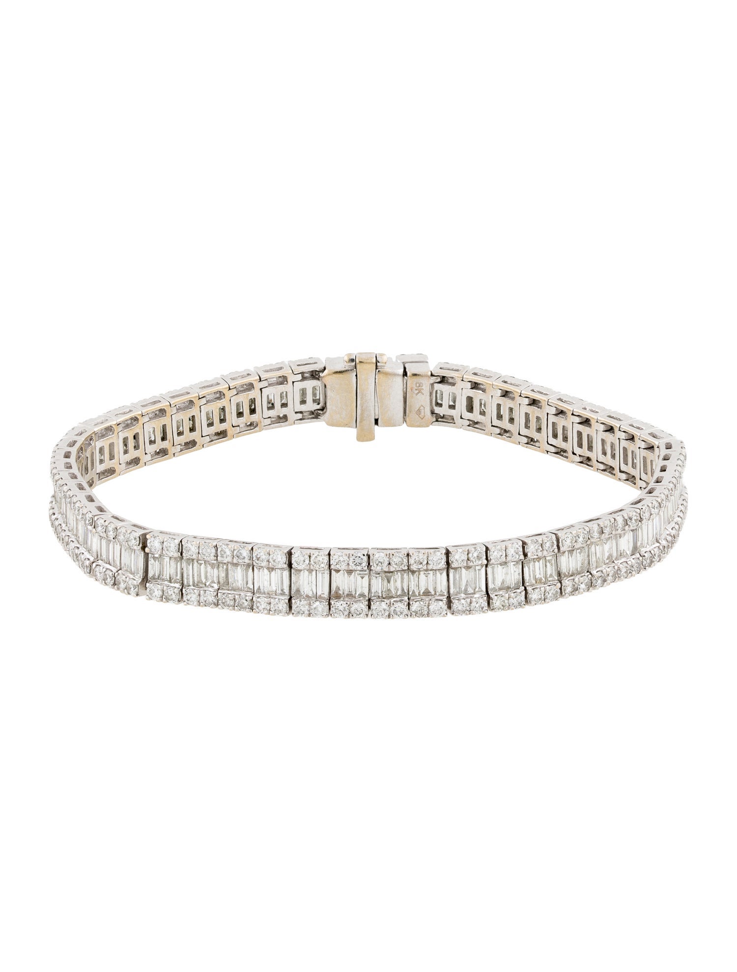 Bracelet 18K 7.50ctw Diamond Link