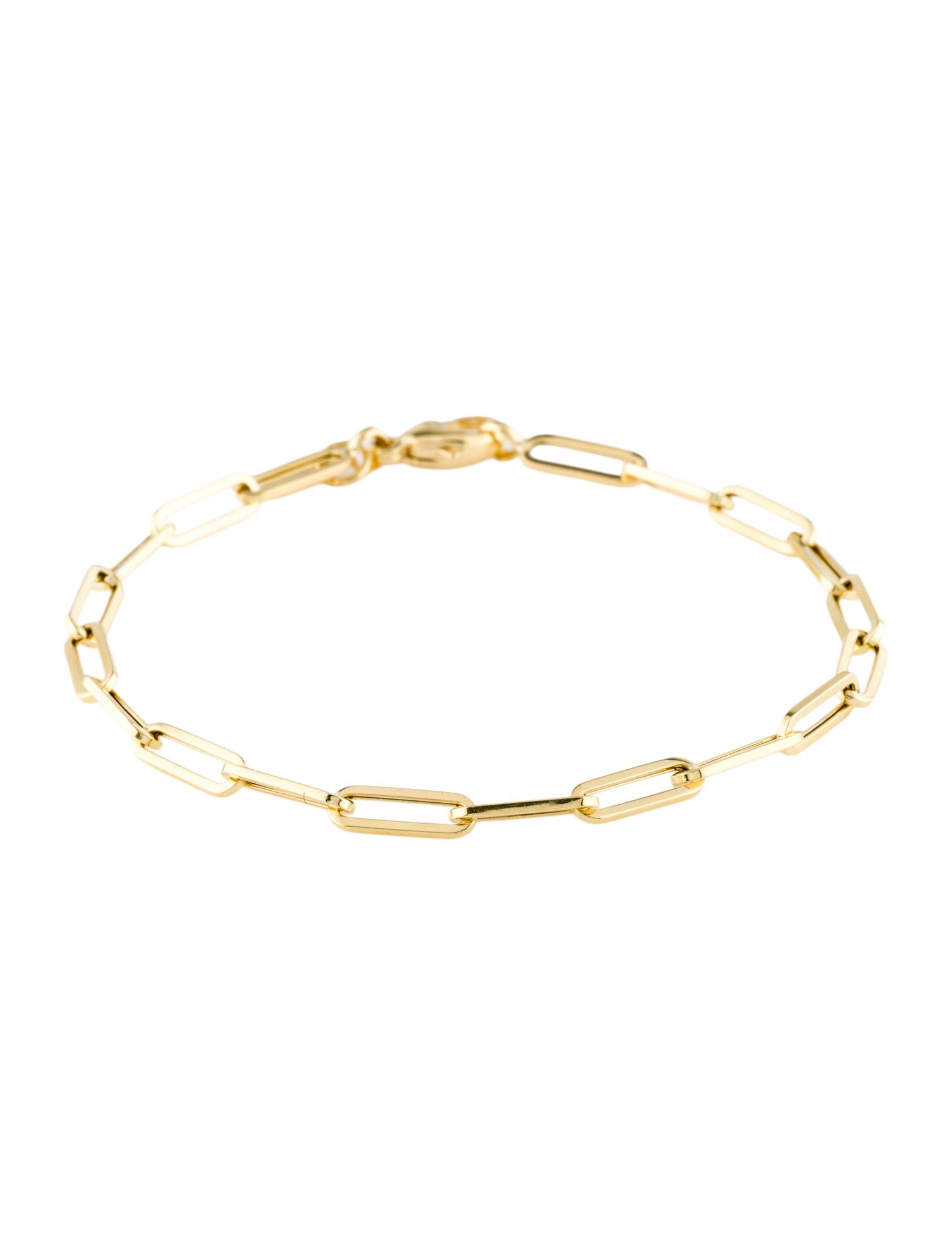 Bracelet 14K Paperclip Link
