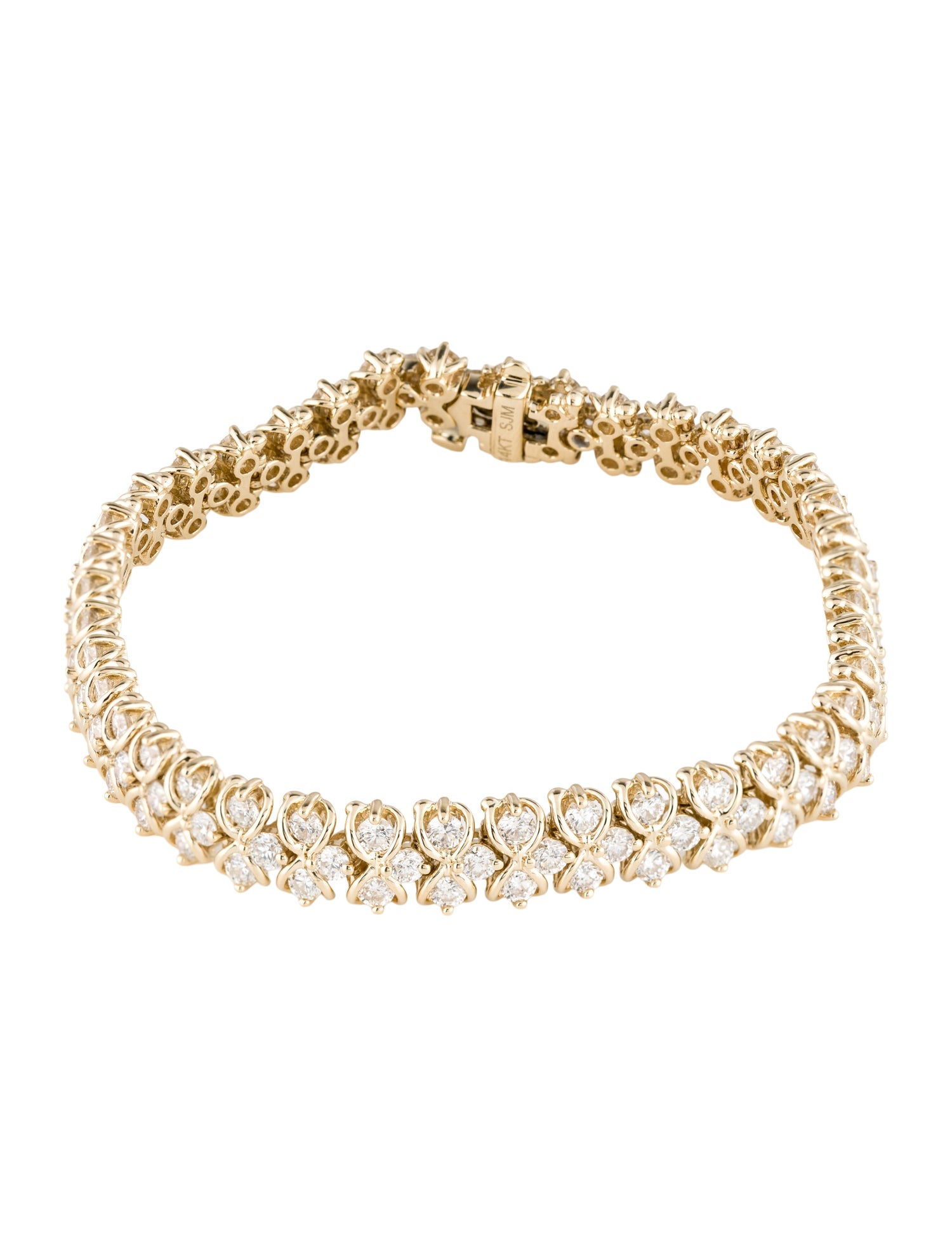 Bracelet 14K 7.00ctw Diamond Link