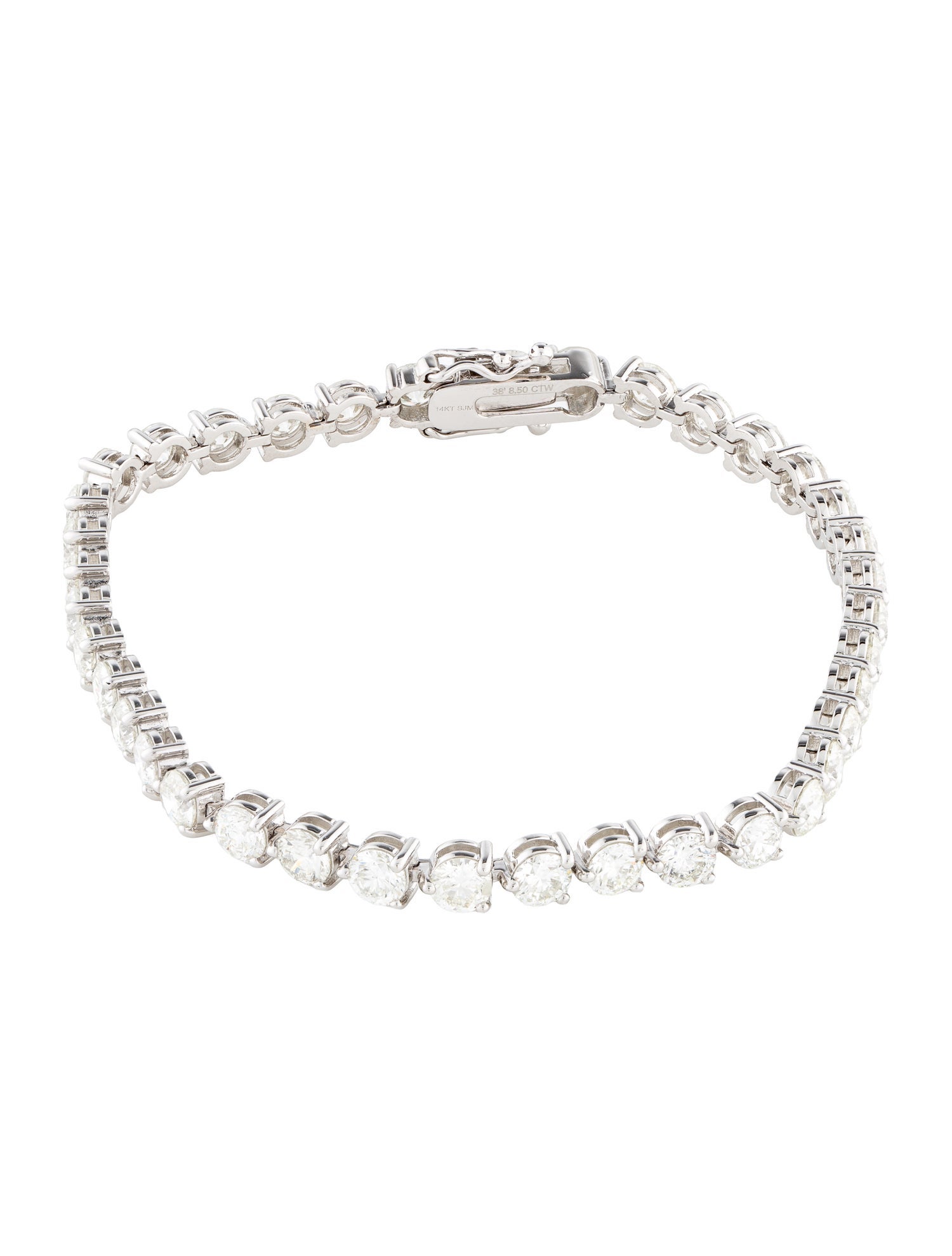 Bracelet 14K 8.50ctw Diamond Tennis