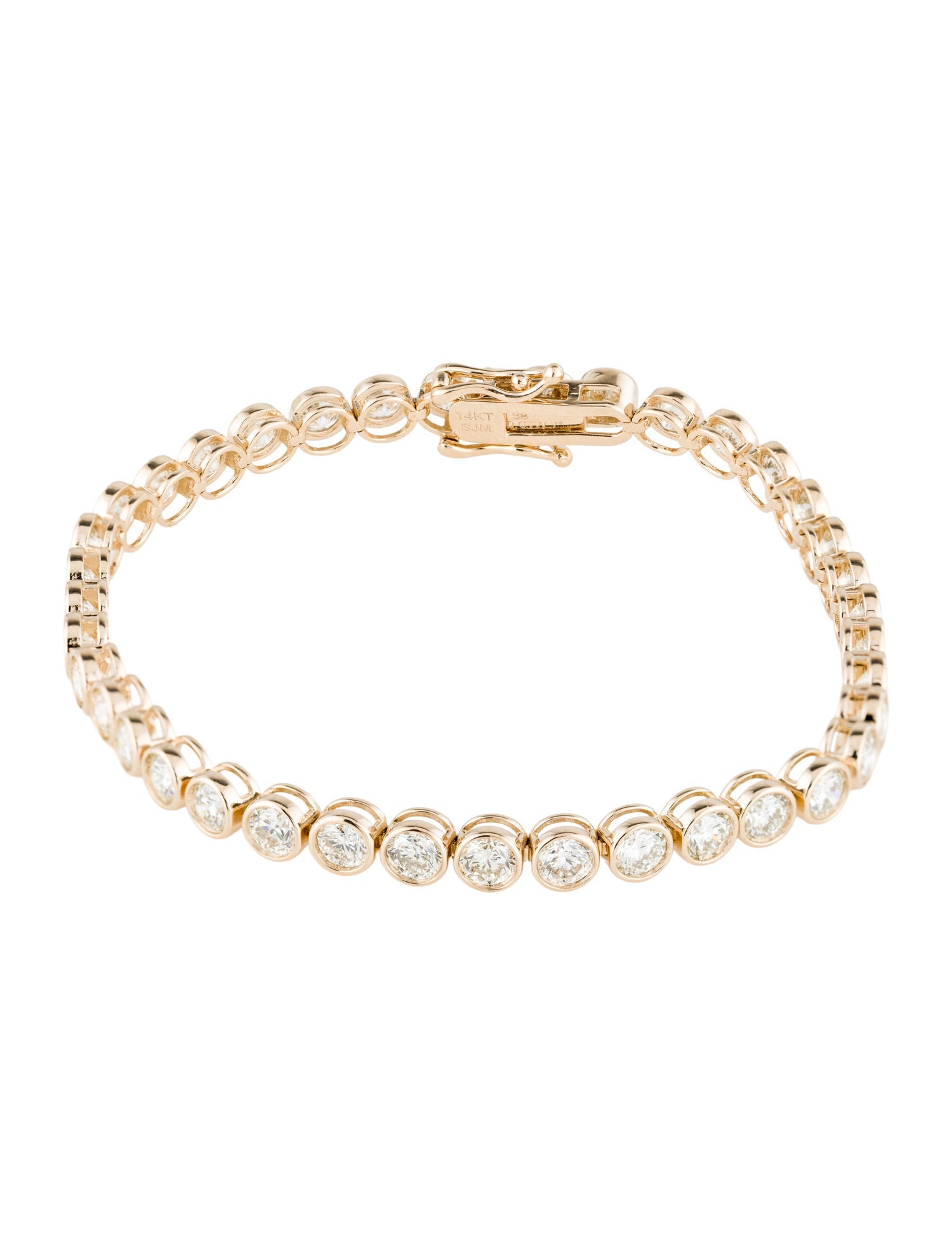 Bracelet 14K 7.50ctw Diamond Tennis