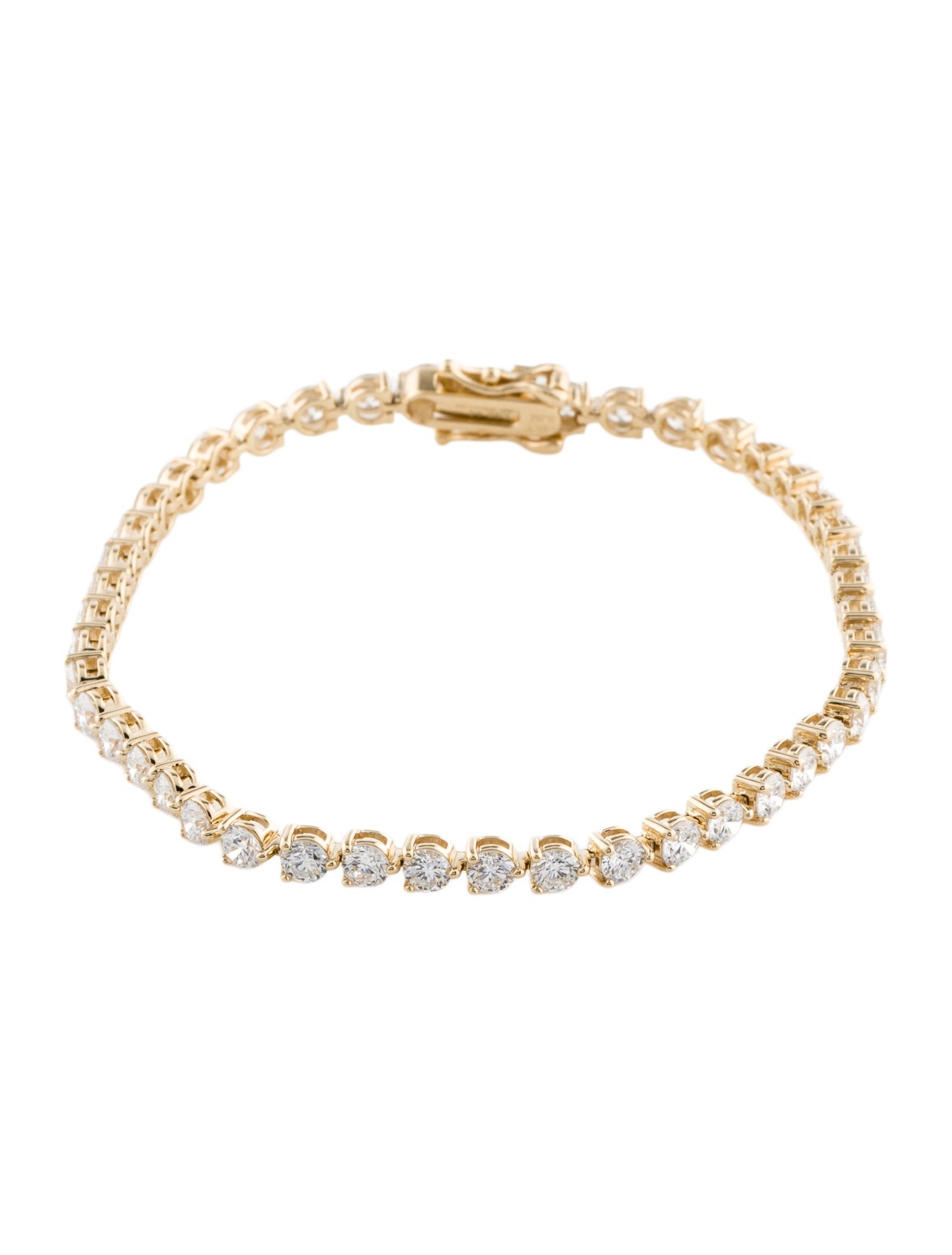 Bracelet 14K 5.00ctw Lab-Grown Diamond Tennis