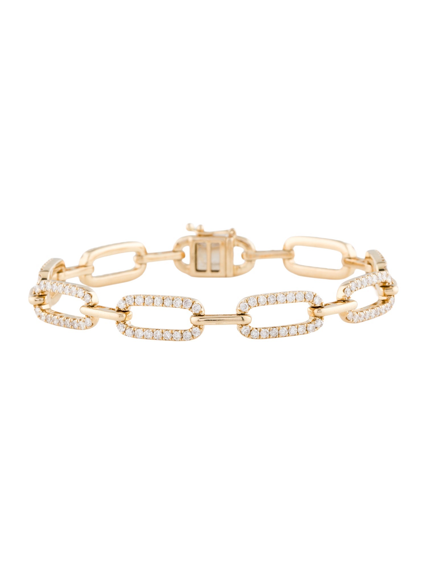 Bracelet 14K 1.64ctw Diamond Link