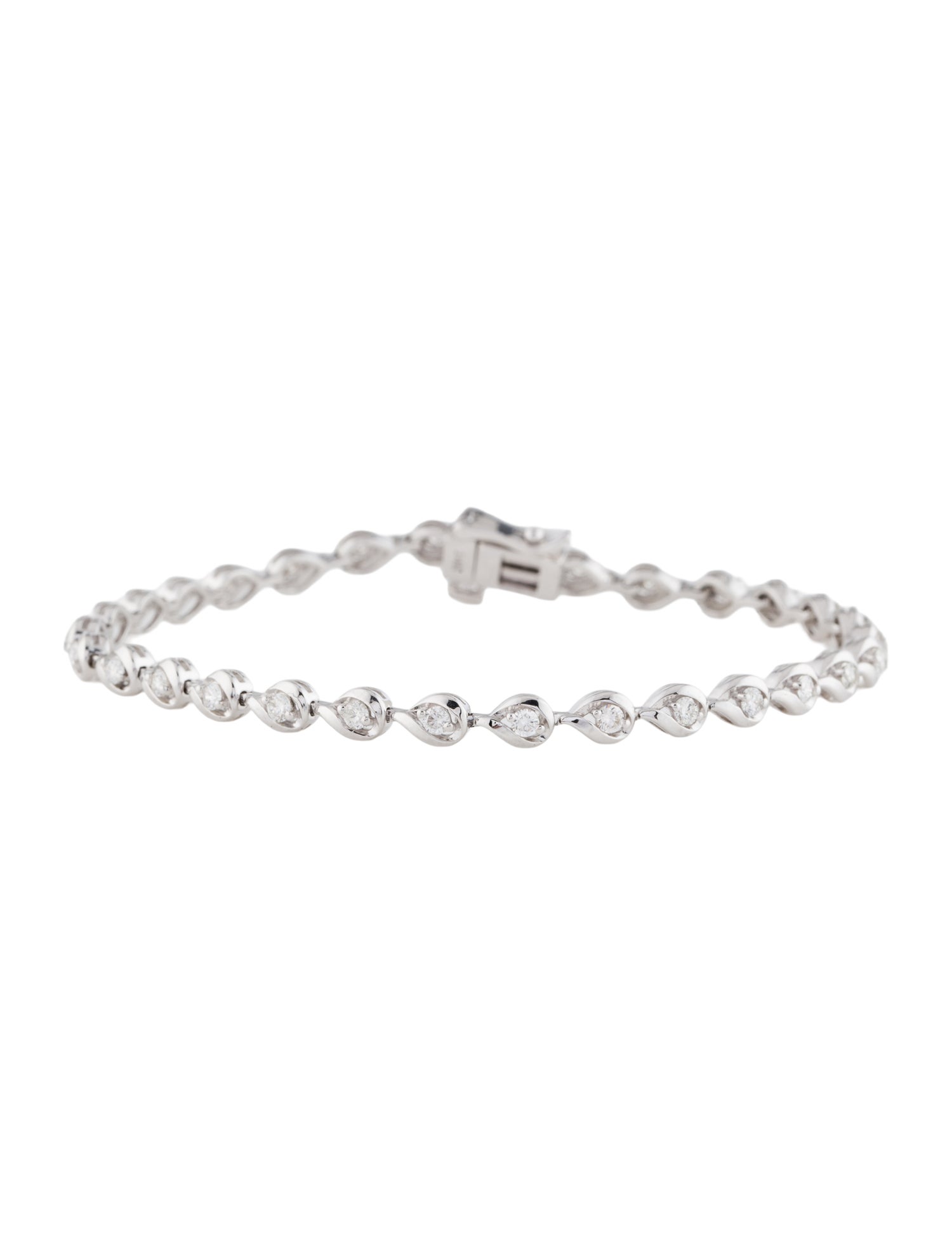 Bracelet 14K 1.05ctw Diamond Link