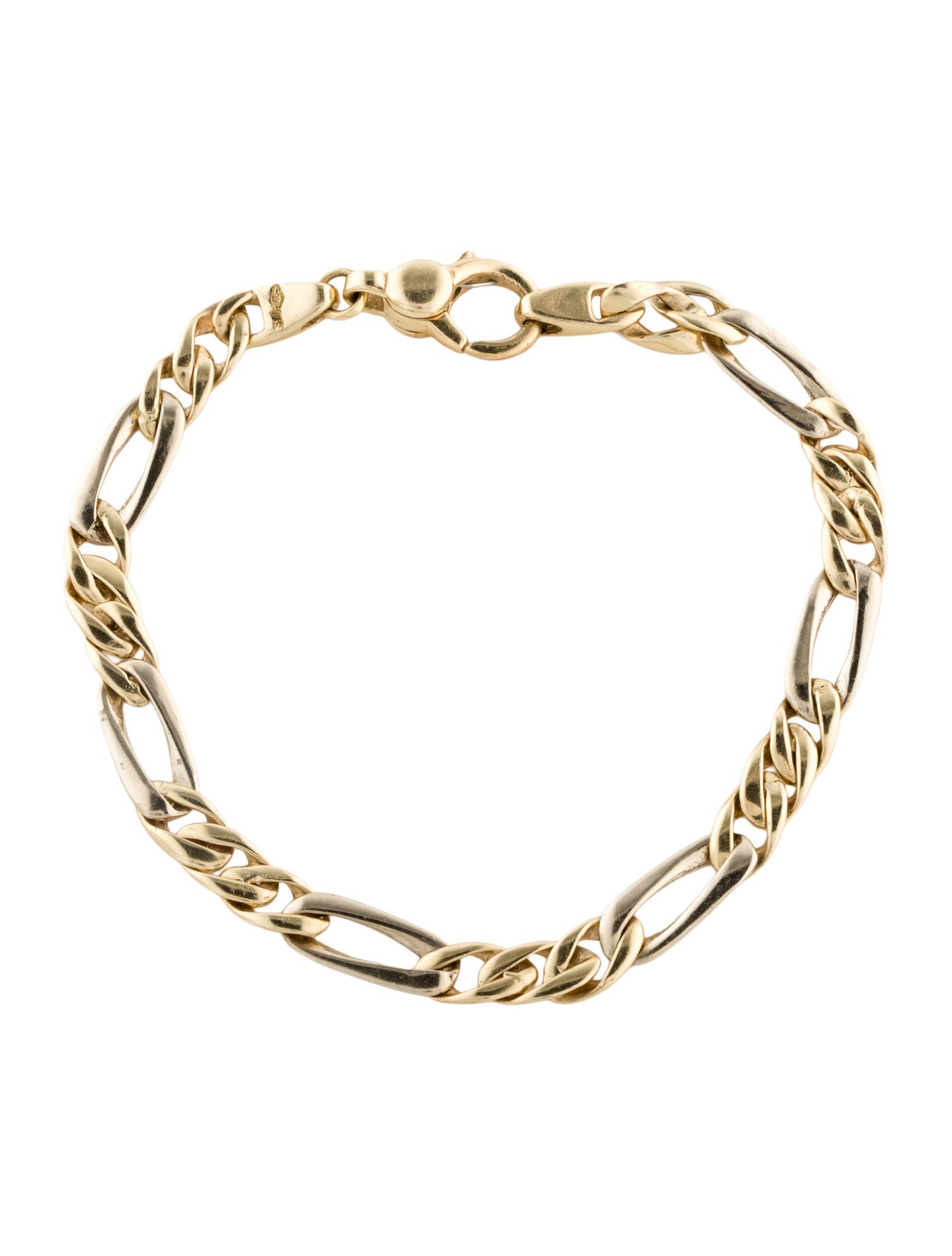 Bracelet 14K Figaro Link