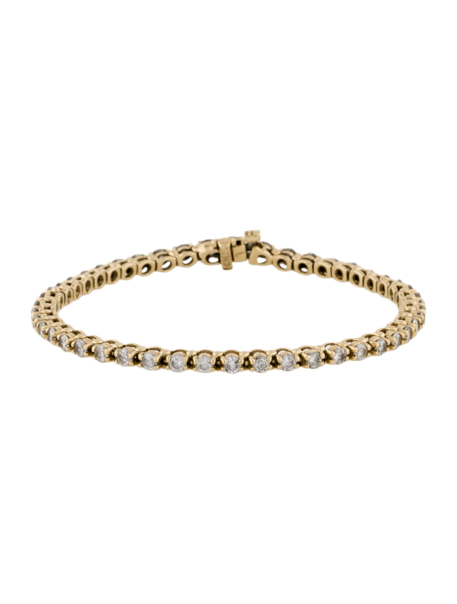 Bracelet 14K 2.82ctw Diamond Link