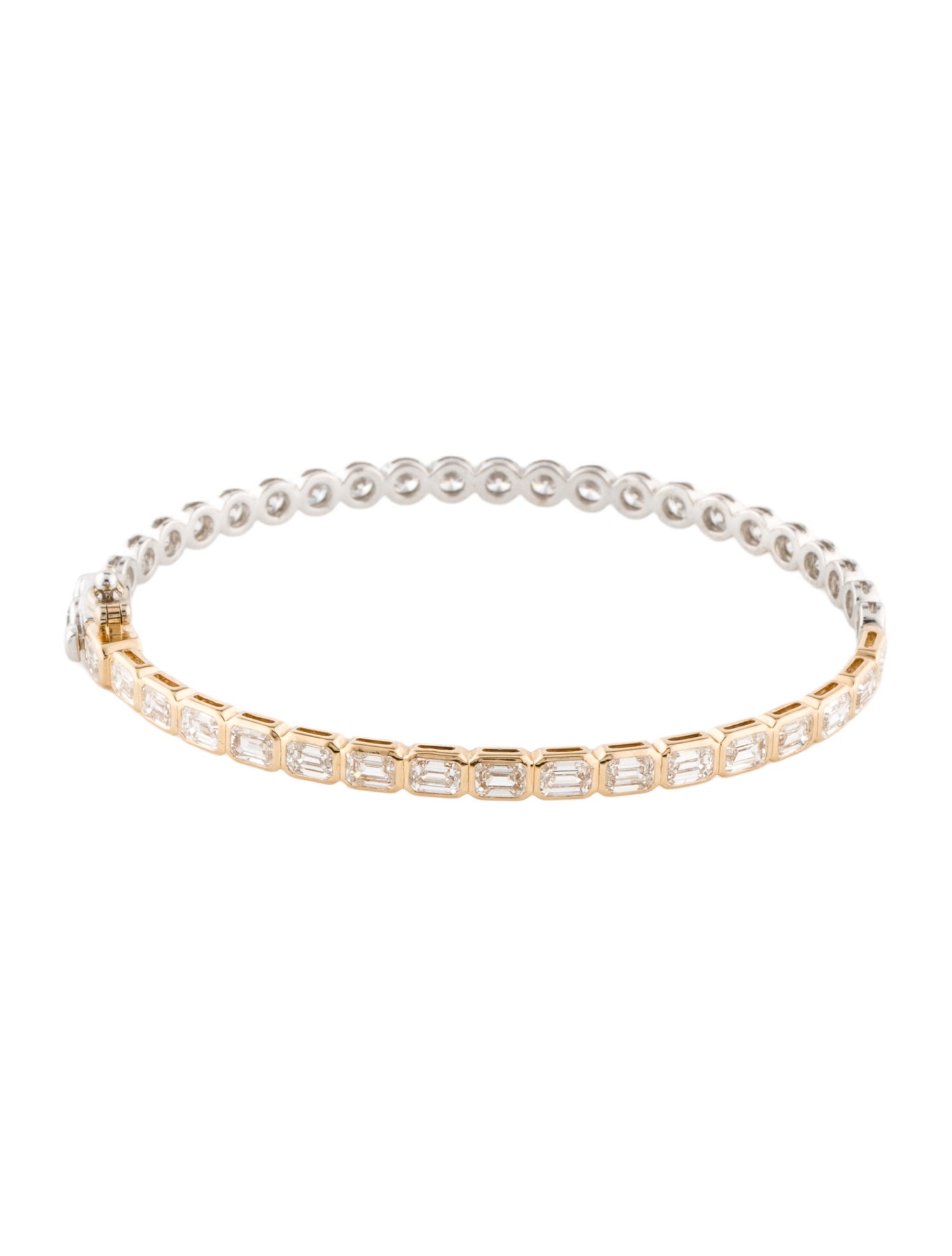 Bracelet 14K 6.69ctw Lab-Grown Diamond Eternity Bangle