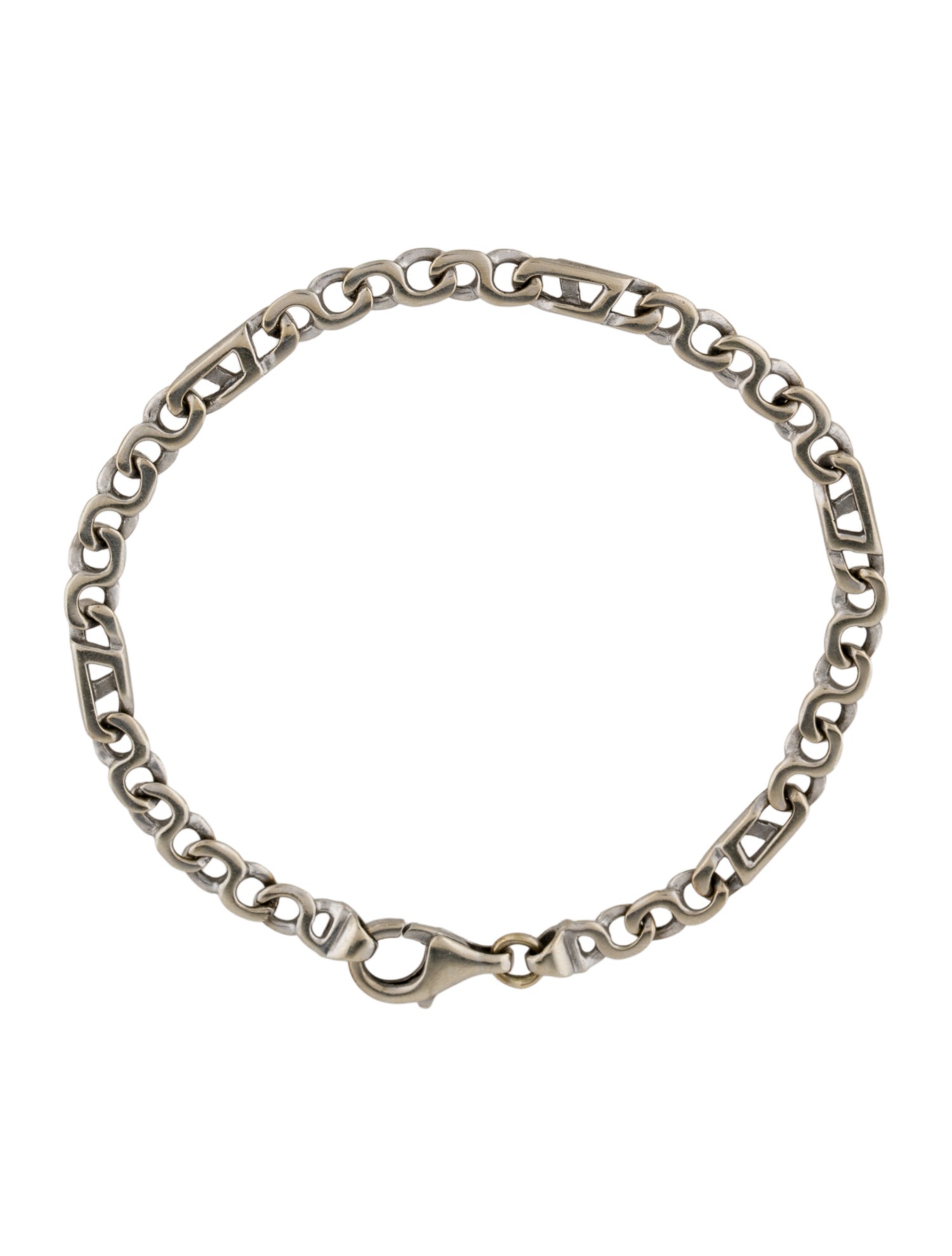 Bracelet 14K Fancy Link Chain