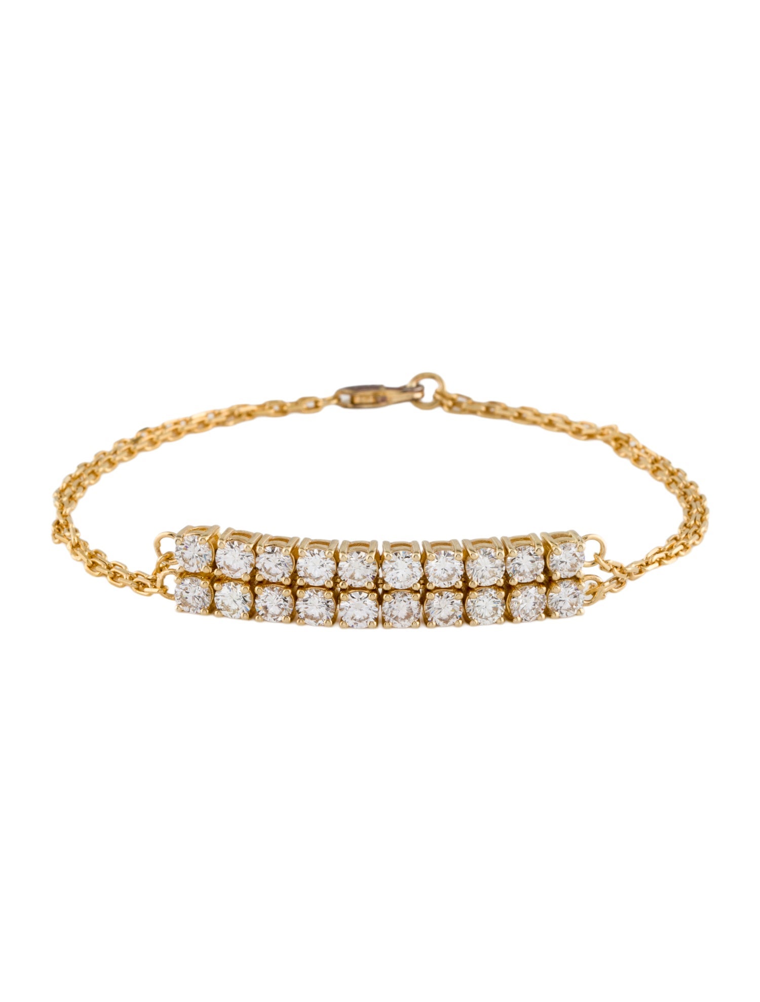 Bracelet 2.94ctw Diamond Station