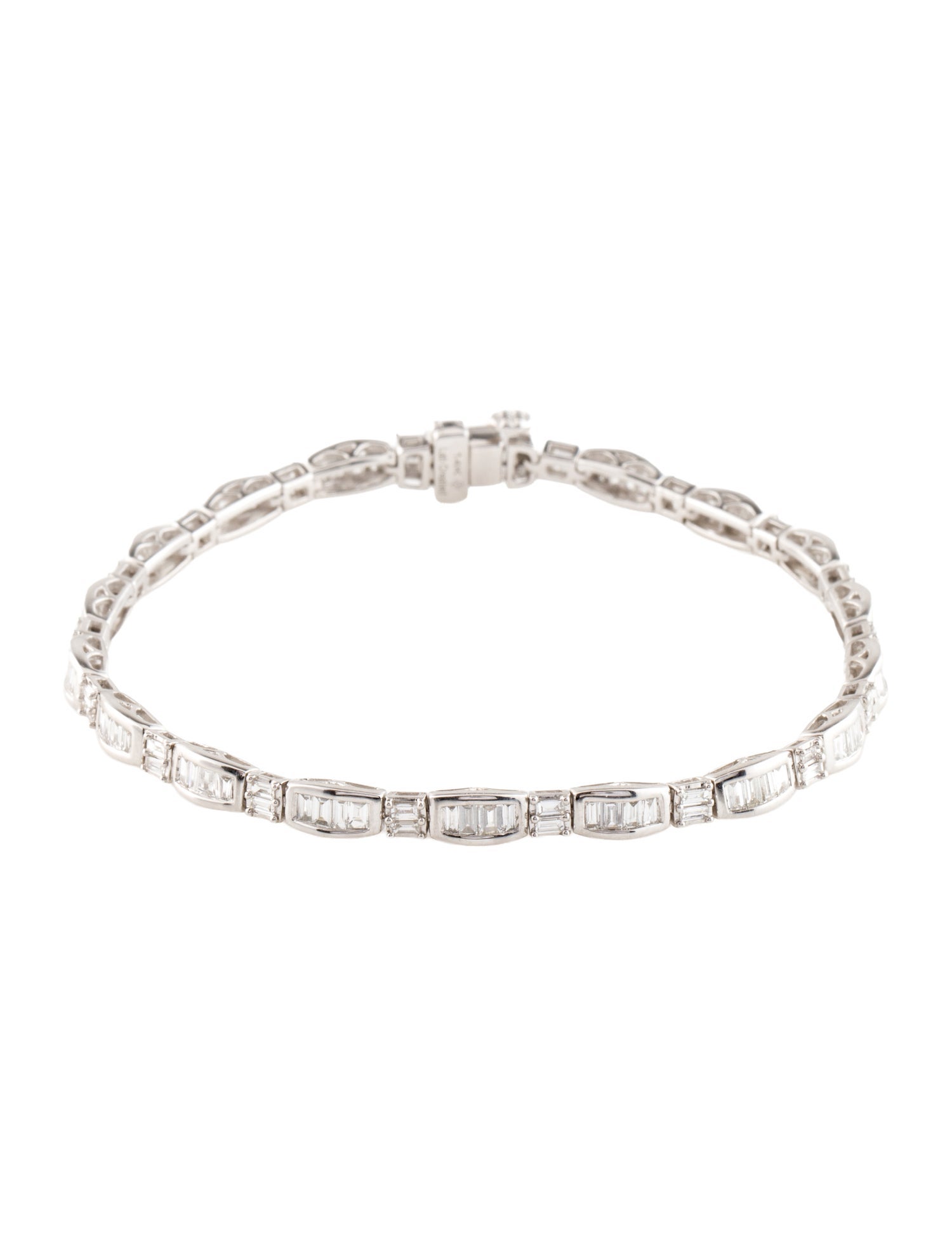 Bracelet 14K 3.19ctw Lab-Grown Diamond Tennis Bracelet