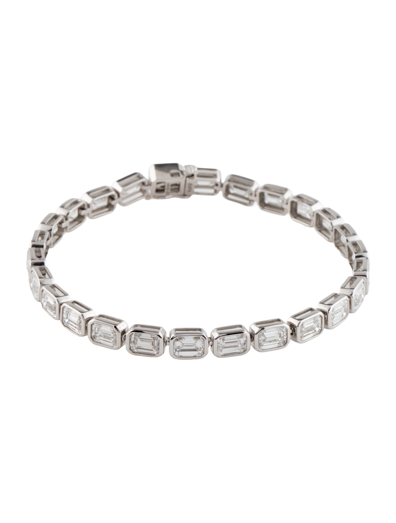 Bracelet 14K 14.00ctw Lab-Grown Diamond Tennis