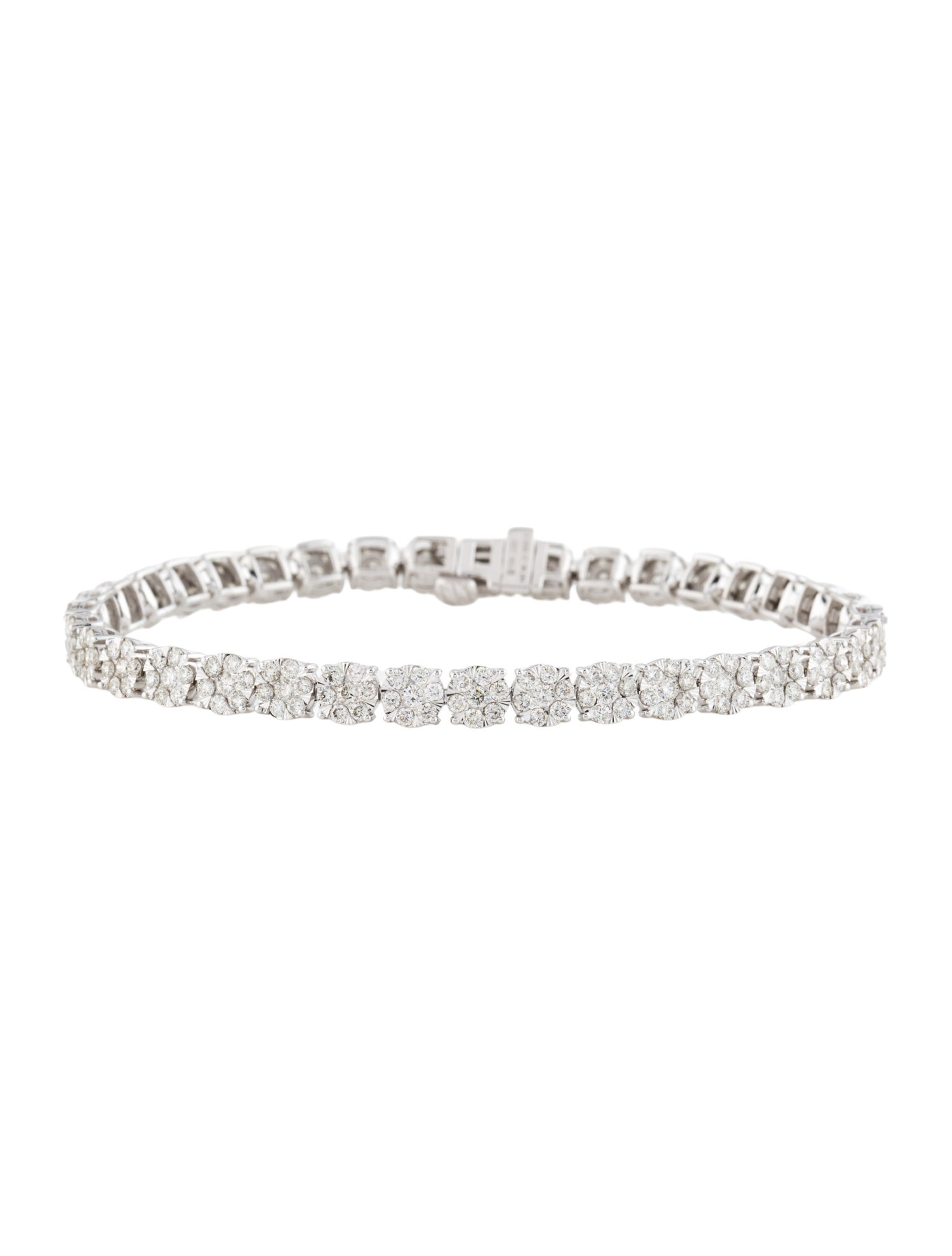 Bracelet 10K 4.00ctw Lab-Grown Diamond Link