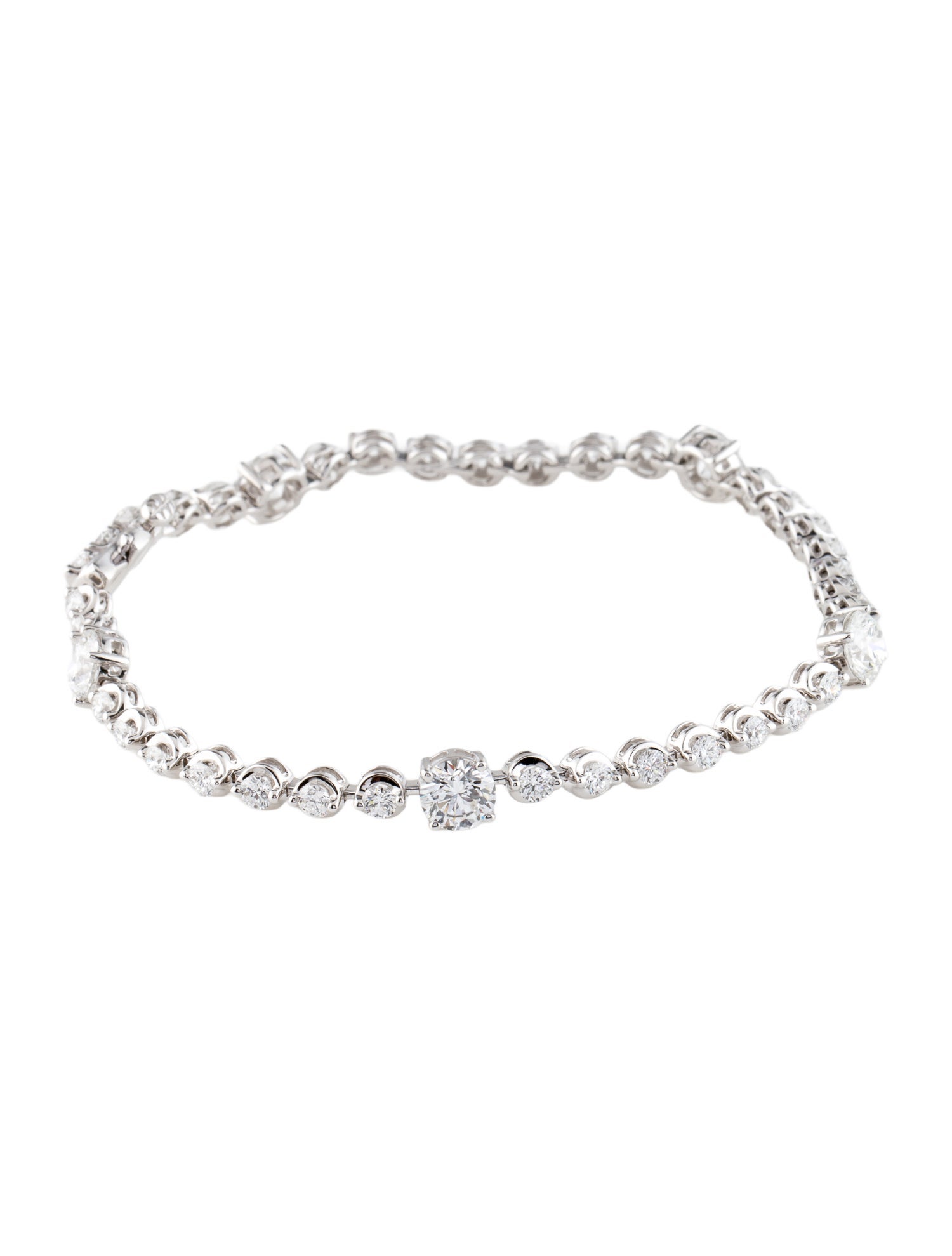 Bracelet 18K 6.00ctw Lab-Grown Diamond Tennis