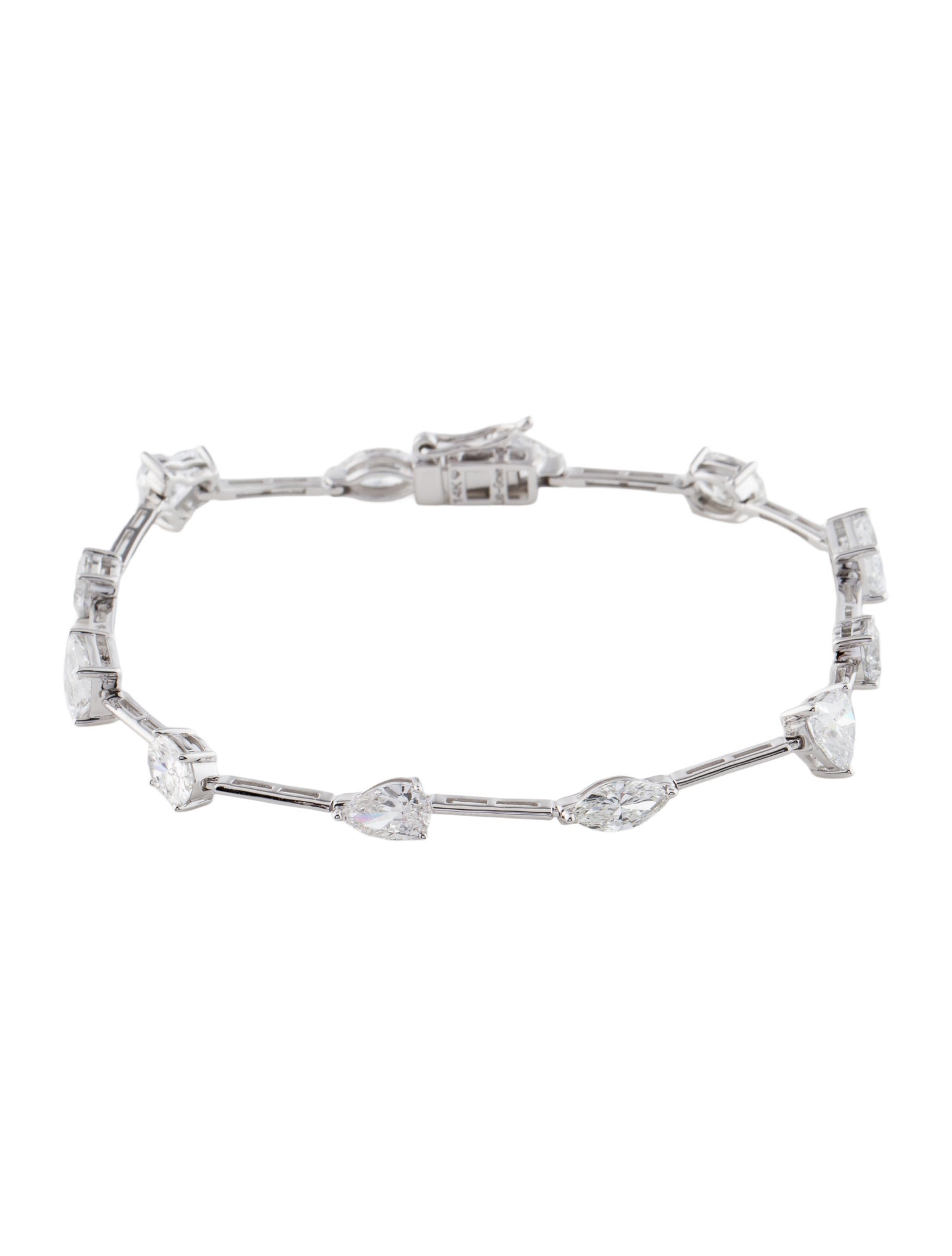 Bracelet 14K 7.00ctw Lab-Grown Diamond Link