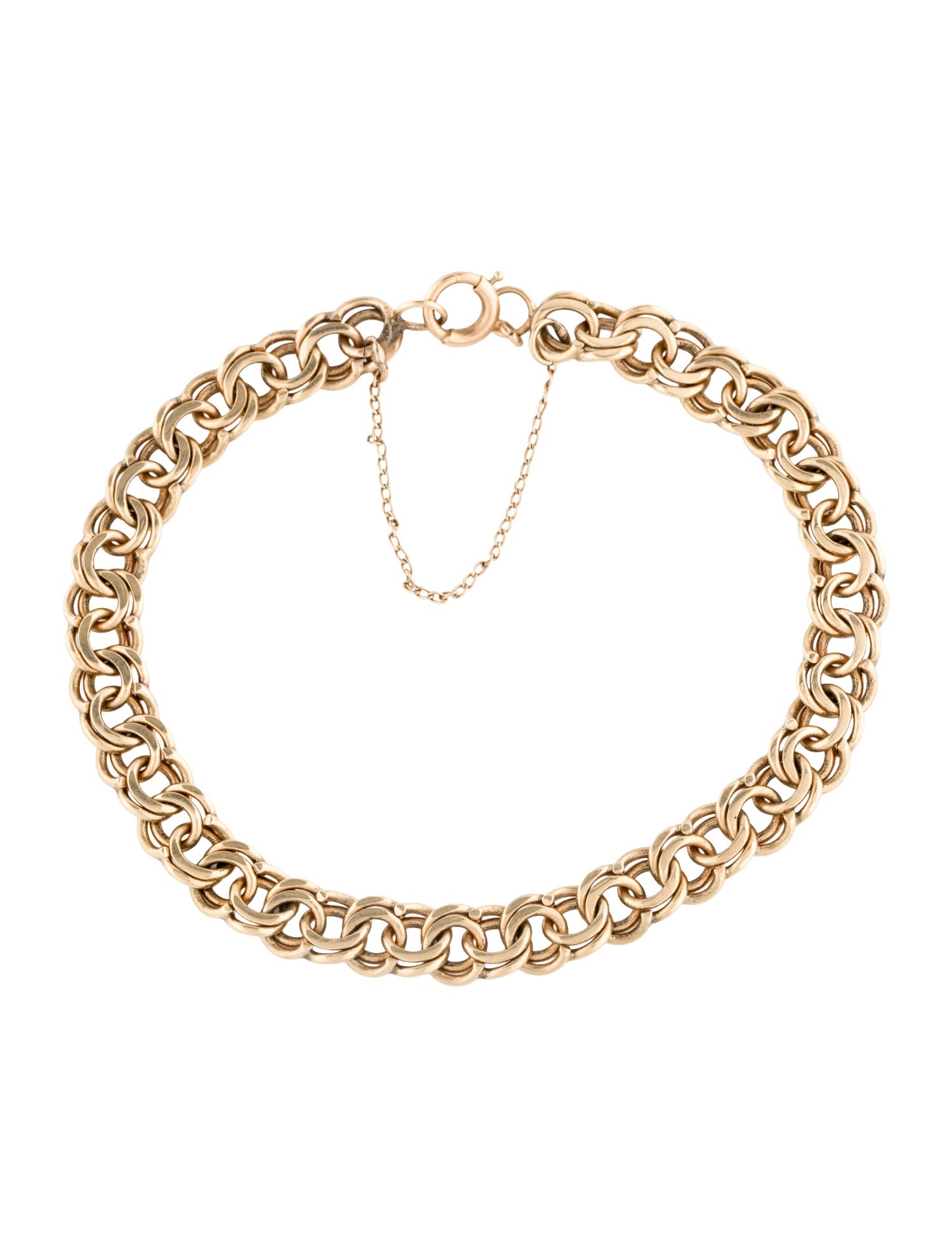 Bracelet 14K Fancy Link