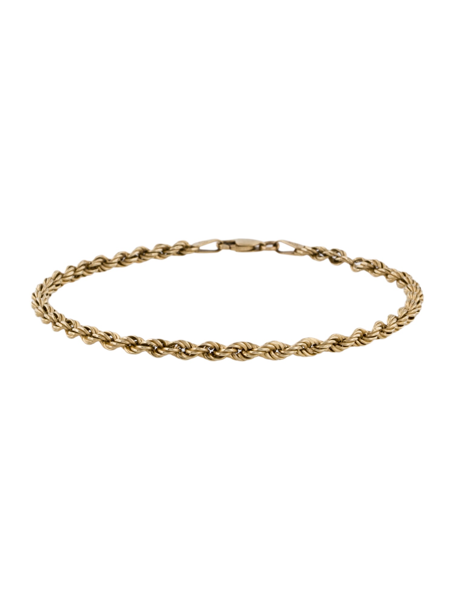 Bracelet 10K Rope Chain