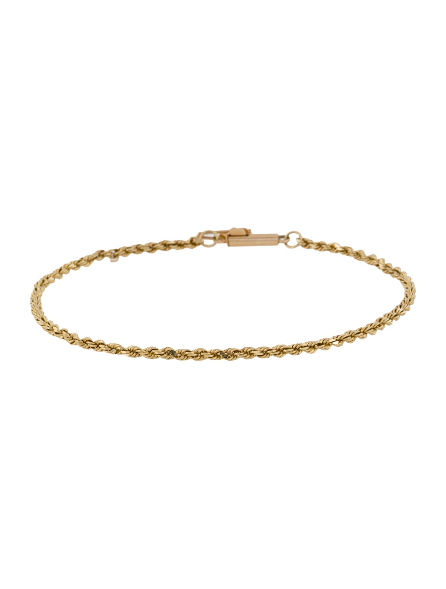 Bracelet 14K Rope Link