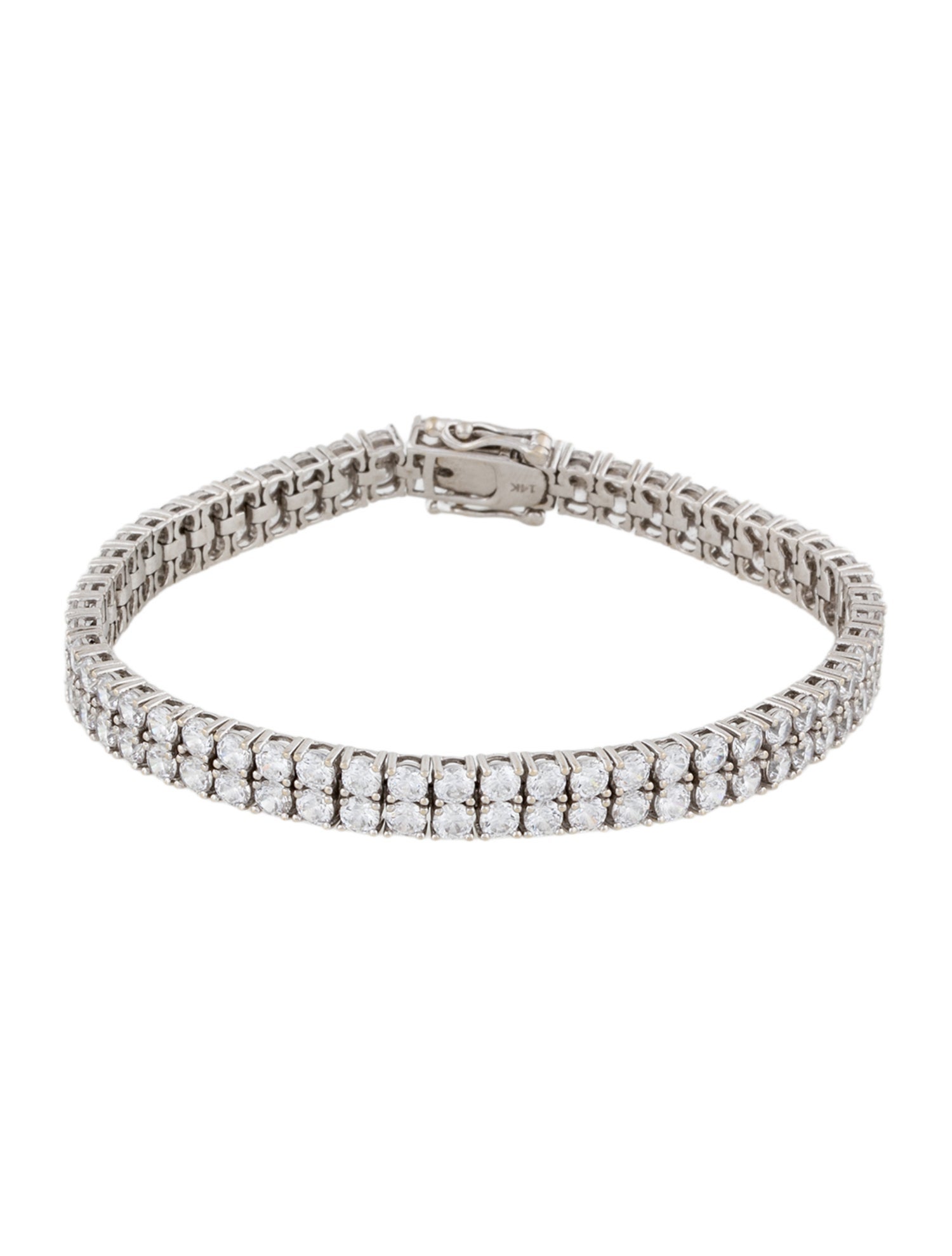 Bracelet 14k Cubic Zirconia Link