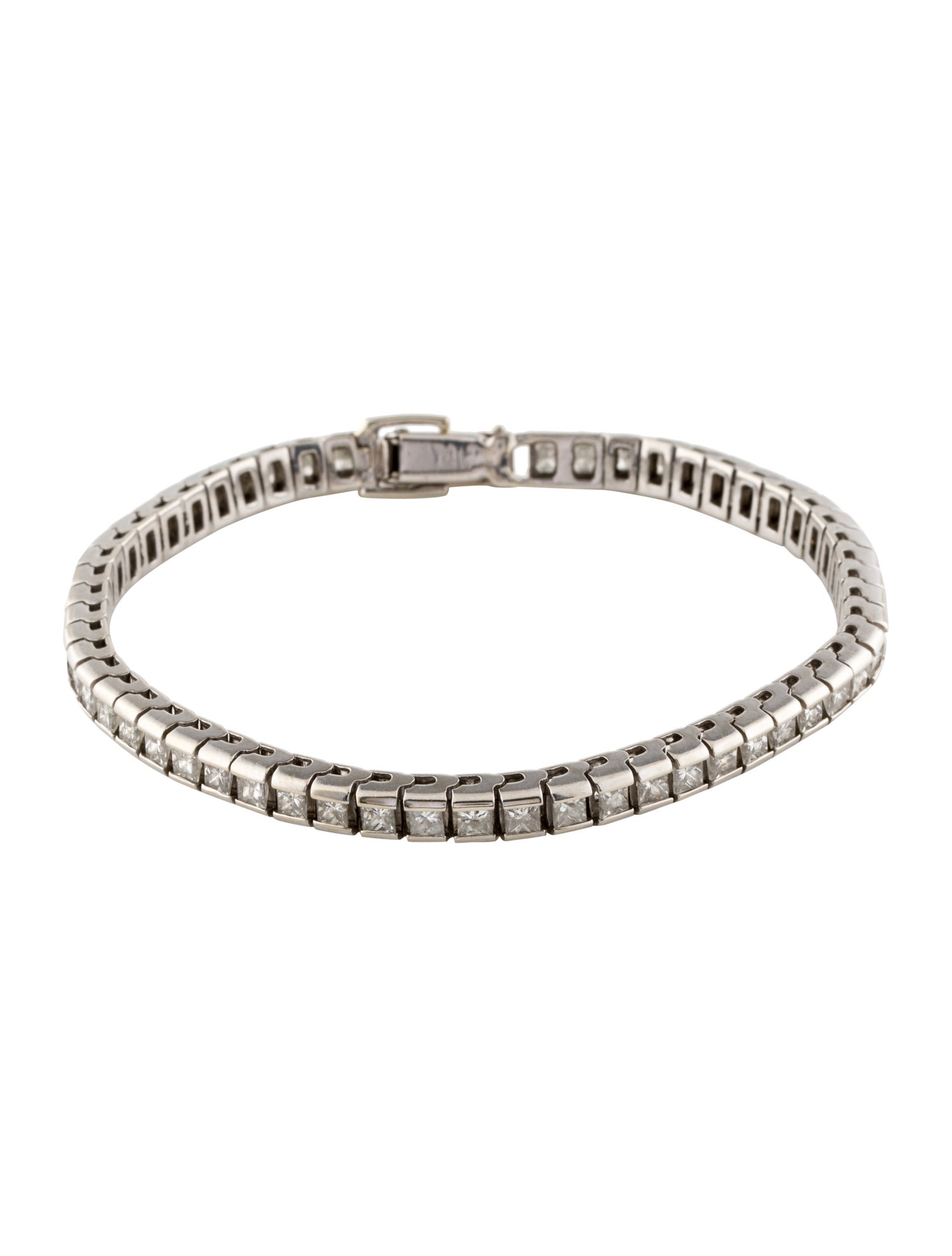 Bracelet 14K 4.86ctw Diamond Line