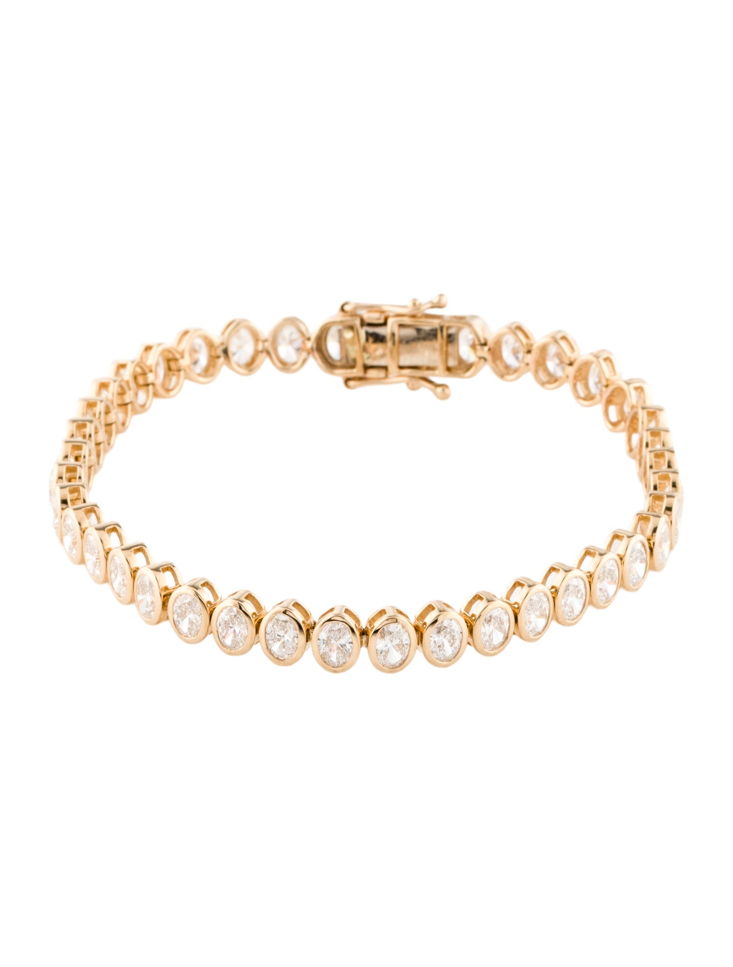 Bracelet 14K 7.20ctw Lab-Grown Diamond Tennis
