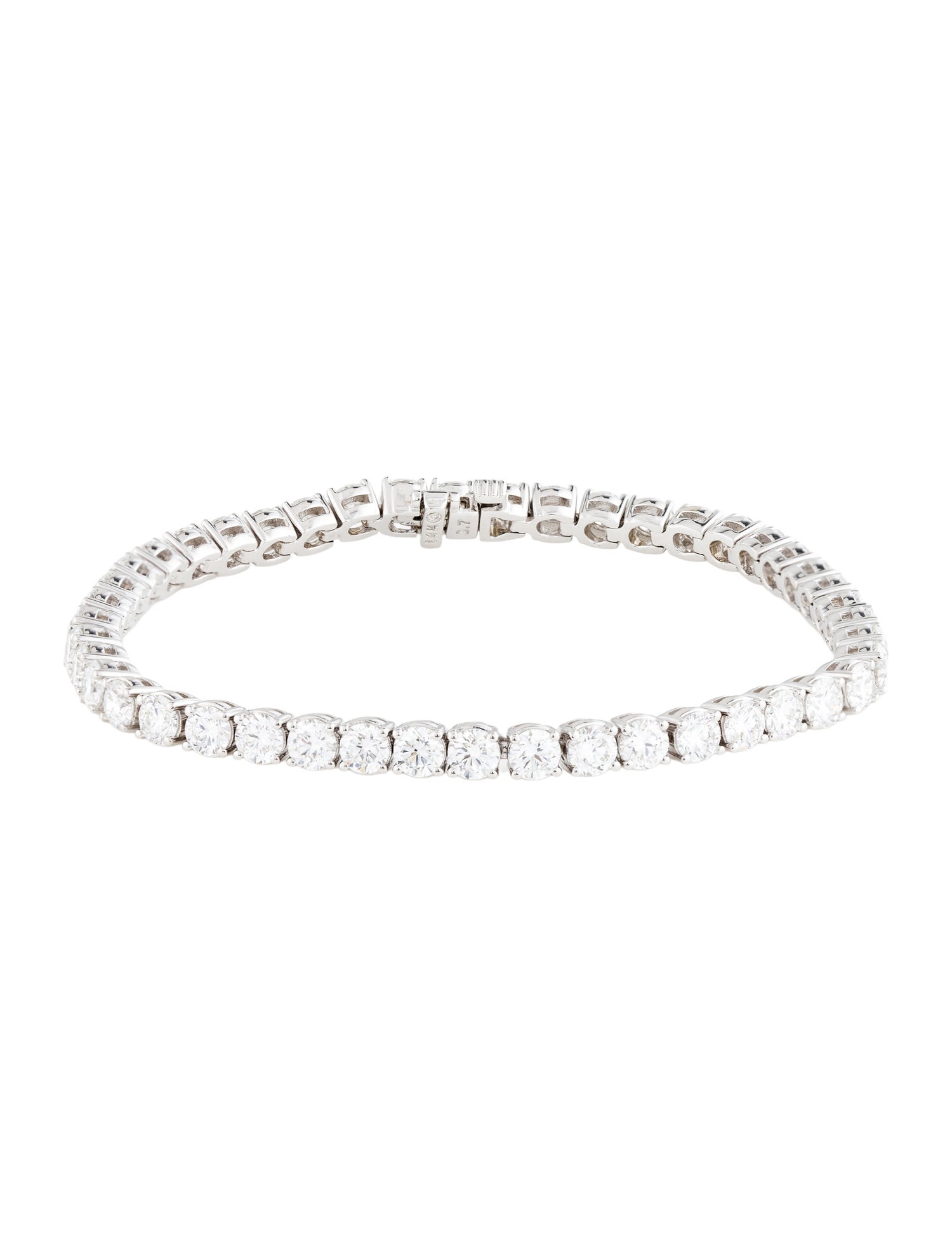 Bracelet 14K 9.45ctw Lab-Grown Diamond Tennis