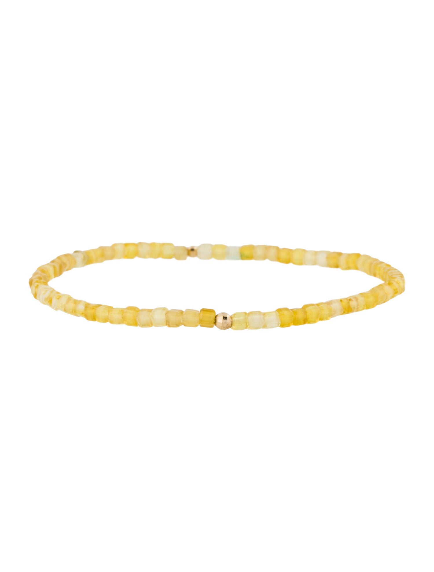 Bracelet 14K Dyed Chalcedony Bead