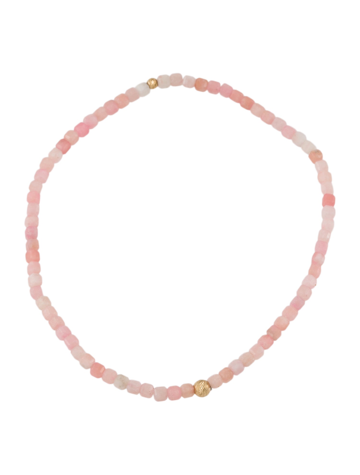 Bracelet 14k Dyed Quartzite Bead