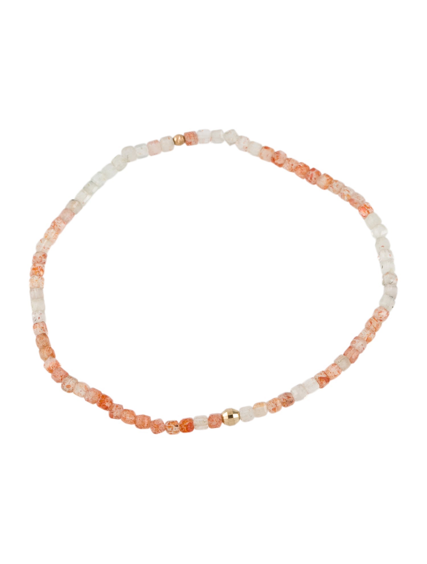 Bracelet 14k Sunstone Bead