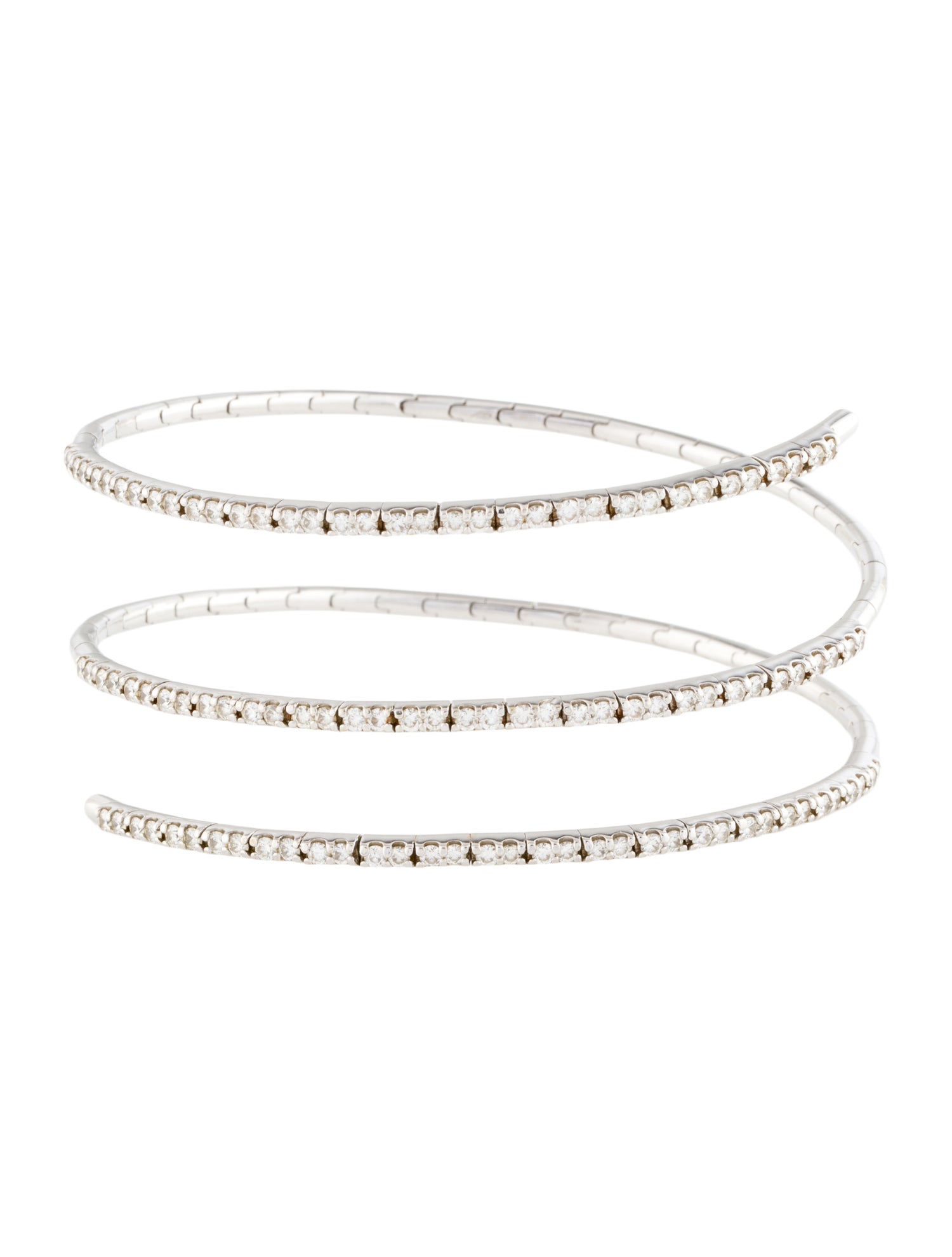Bracelet 18K 1.10ctw Diamond Wrap